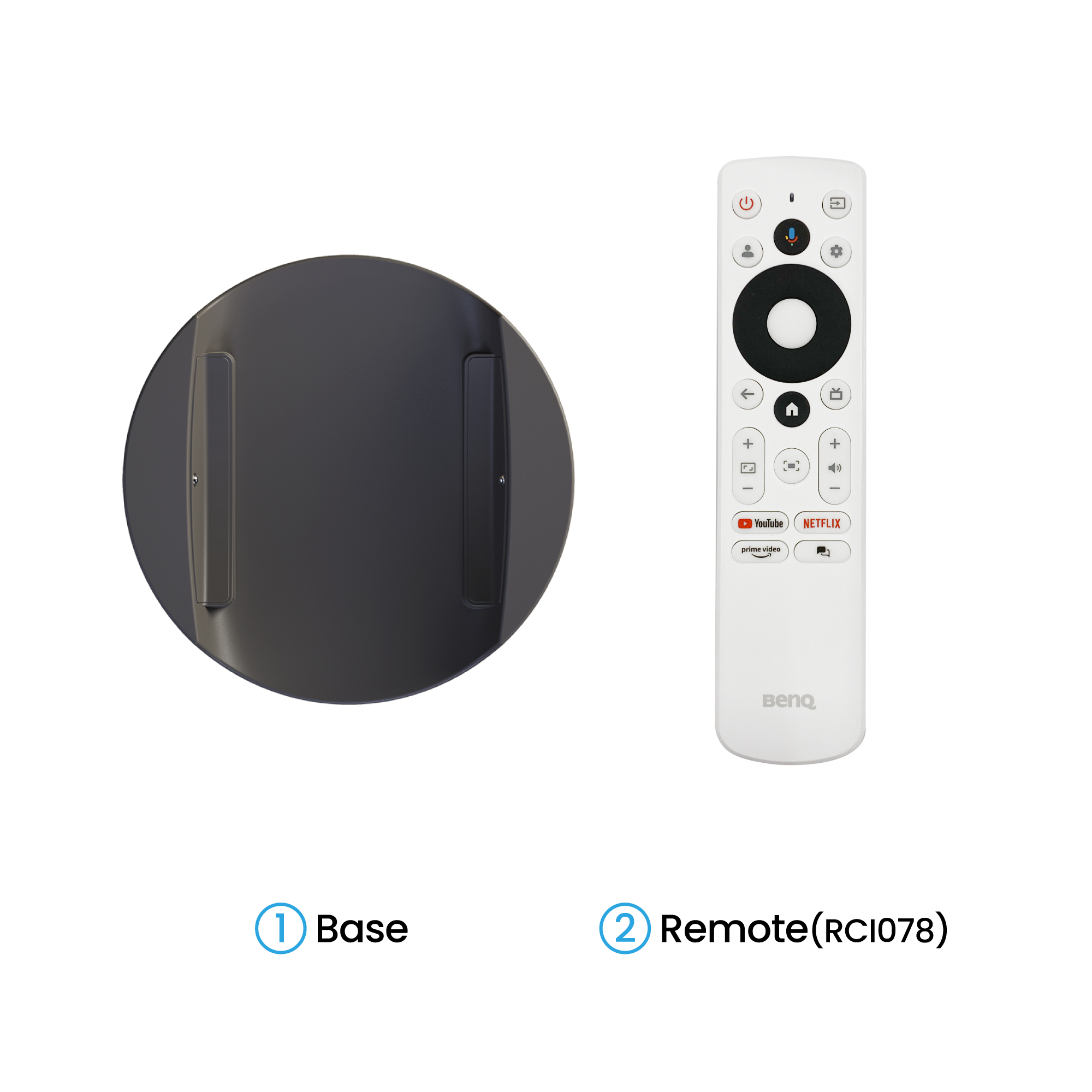 BenQ GV50 - DLP-Projektor - Laser - tragbar - 500 ANSI-Lumen - Full HD (1920 x 1080)