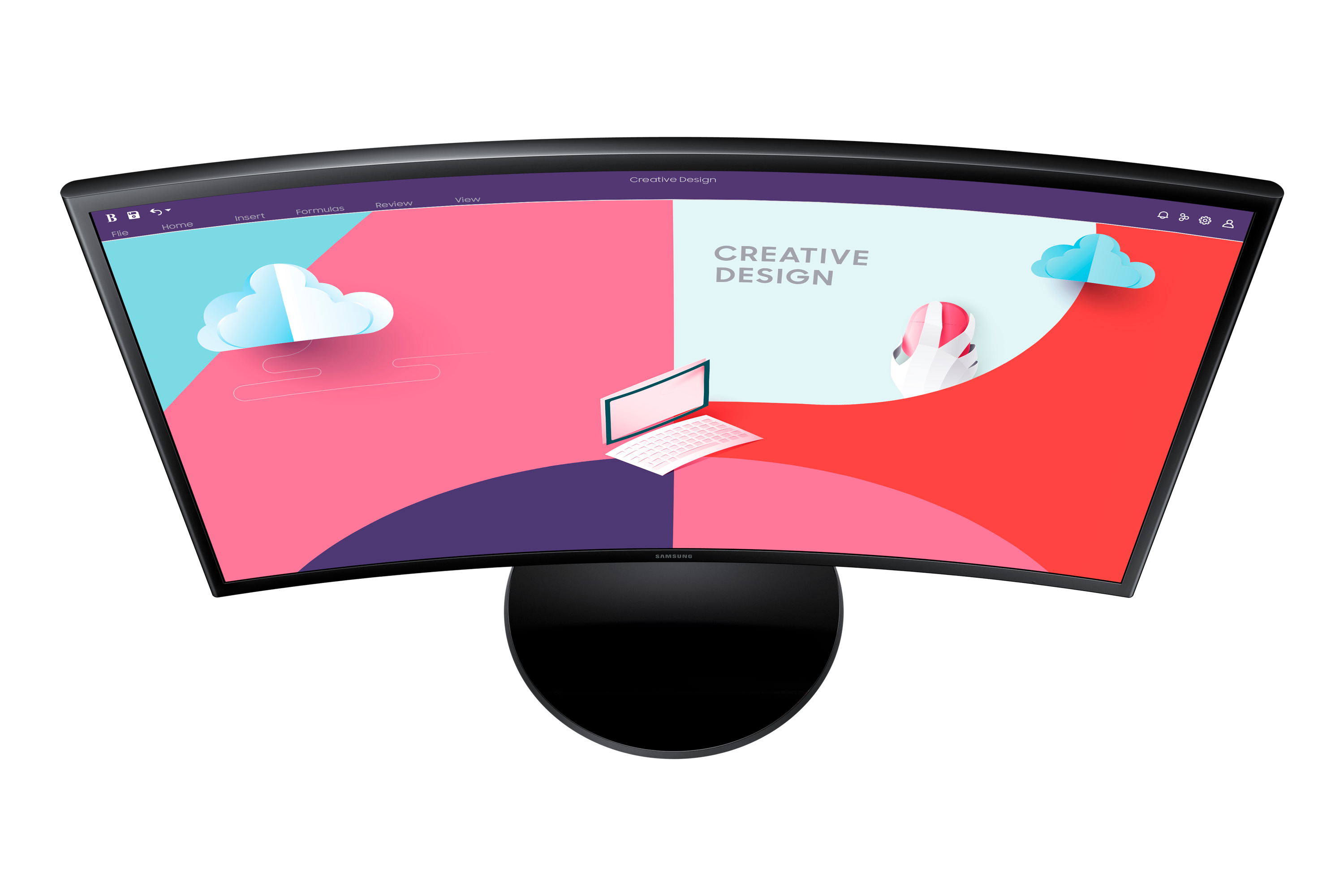 Samsung S36C Series S24C364EAU Curved-Monitor 61cm (24") Full HD, VA, 4ms, HDMI, VGA