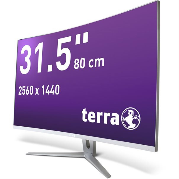 Wortmann TERRA LCD/LED 3280W V3 silver/white CURVED USB-C/HDMI/DP
