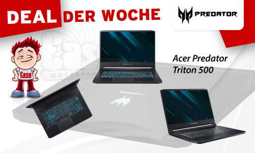 Easy Deal der Woche #35 - Acer Predator Triton 500 PT515-51-74E7 - jetzt nur 2099,- €