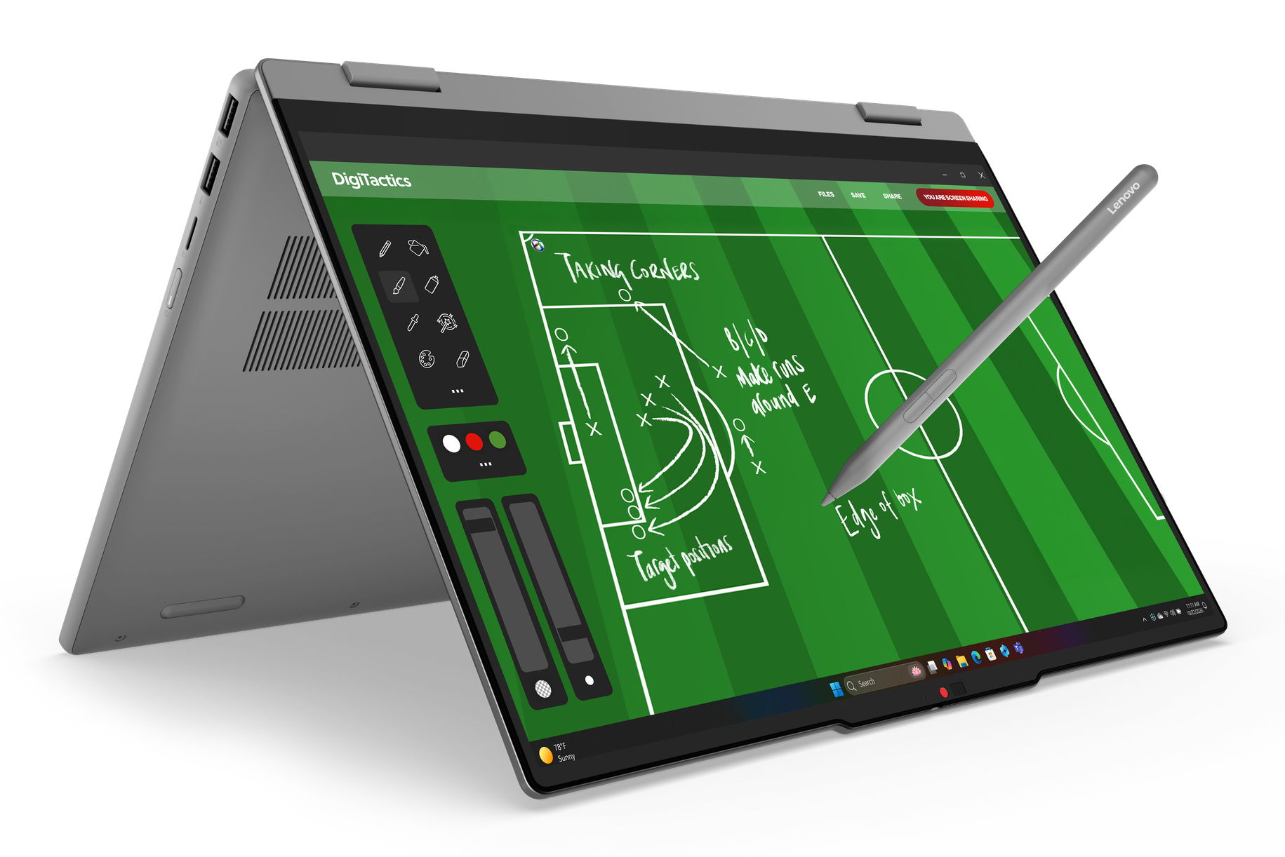 Lenovo IdeaPad 5 2-in-1 15AGP11 83UM - Flip-Design - AMD Ryzen AI 7 445 / 2 GHz - Win 11 Home - Rade