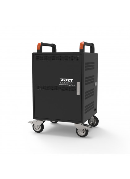 PORT Designs PORT Connect Charging Cabinet - Wagen (nur Laden) - für 20 Notebooks / 1U Rack - verrie