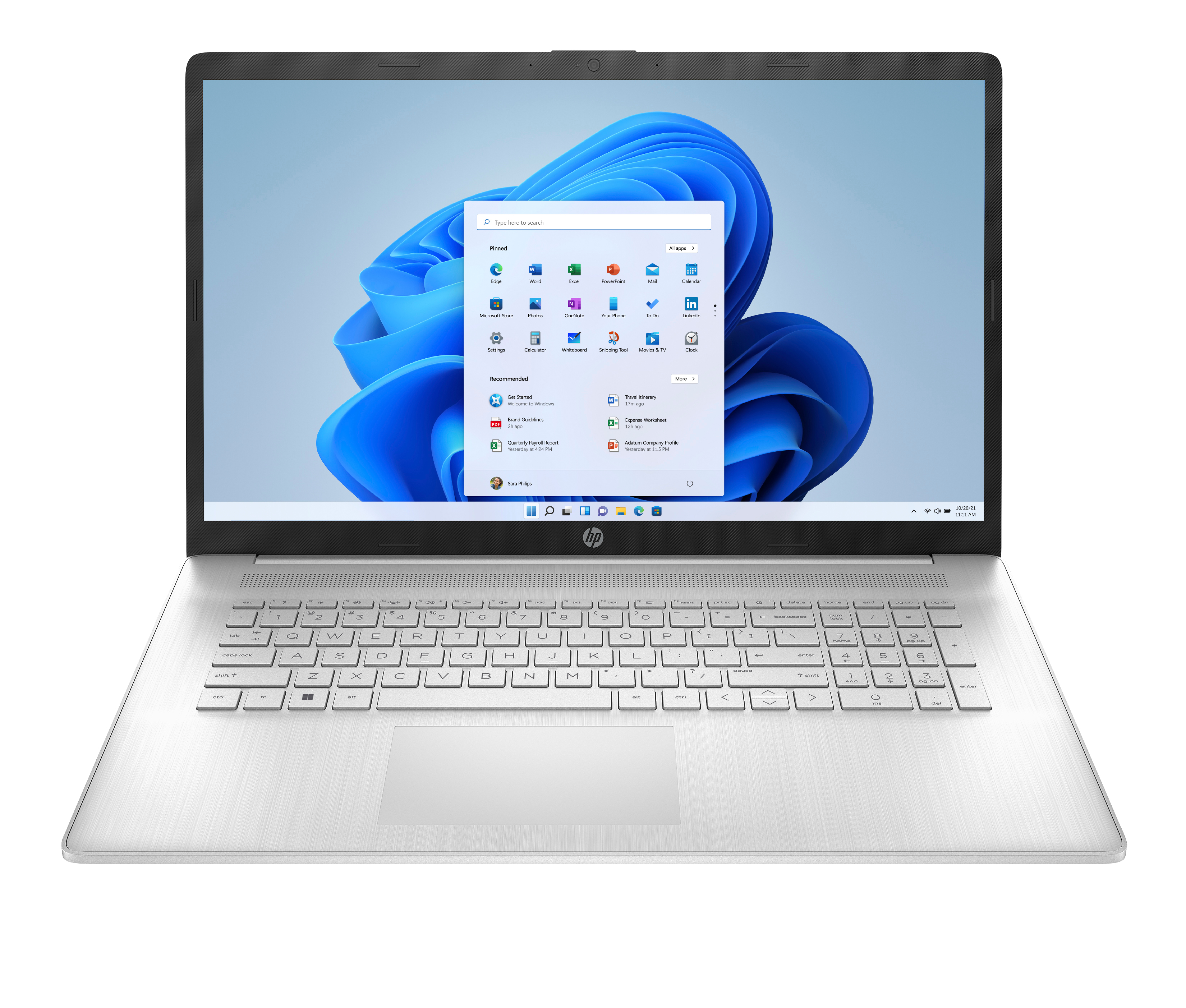 HP Laptop 17-cp2166ng - AMD Ryzen 5 7520U / 2.8 GHz - Win 11 Home - Radeon 610M - 16 GB RAM - 512 GB