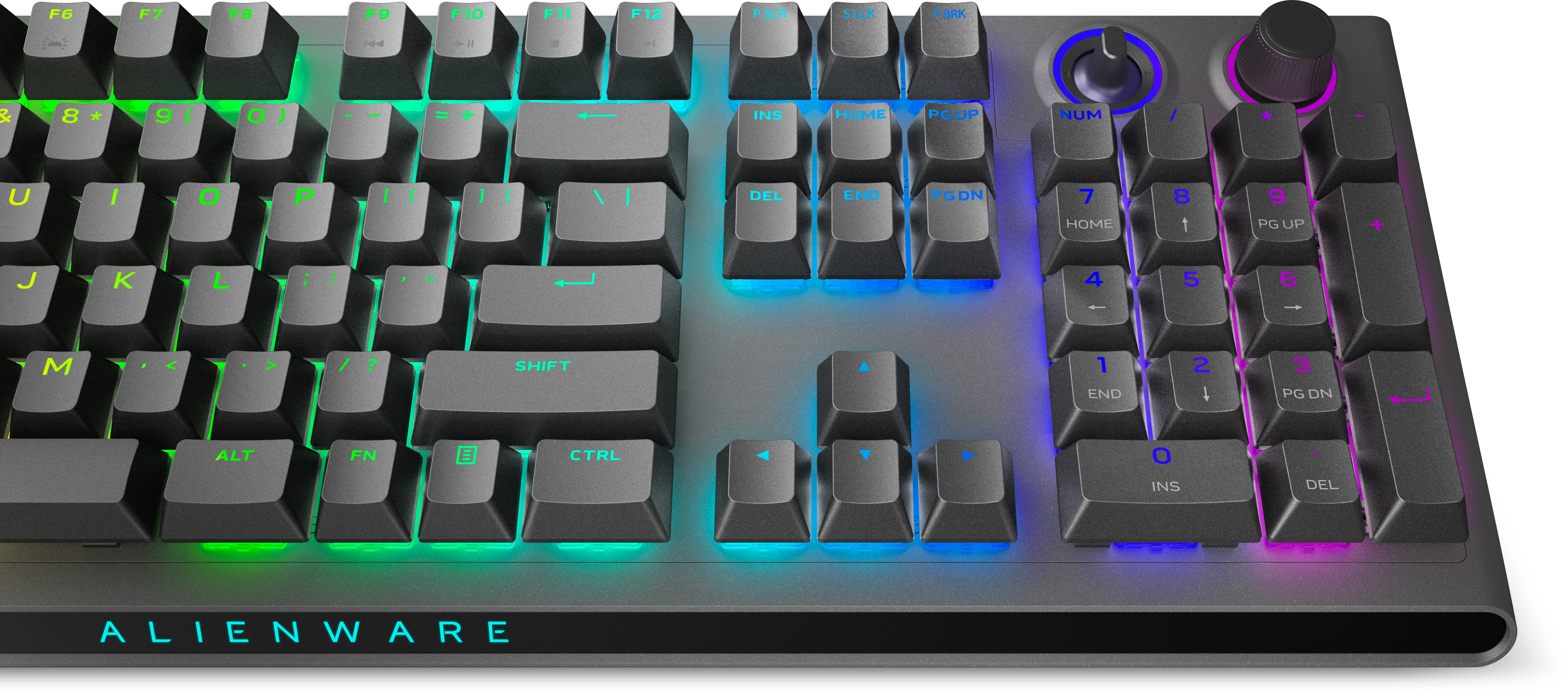 Dell Alienware Tri-Mode AW920K - Tastatur - AlienFX Per-Key RGB / 16,8 Millionen Farben