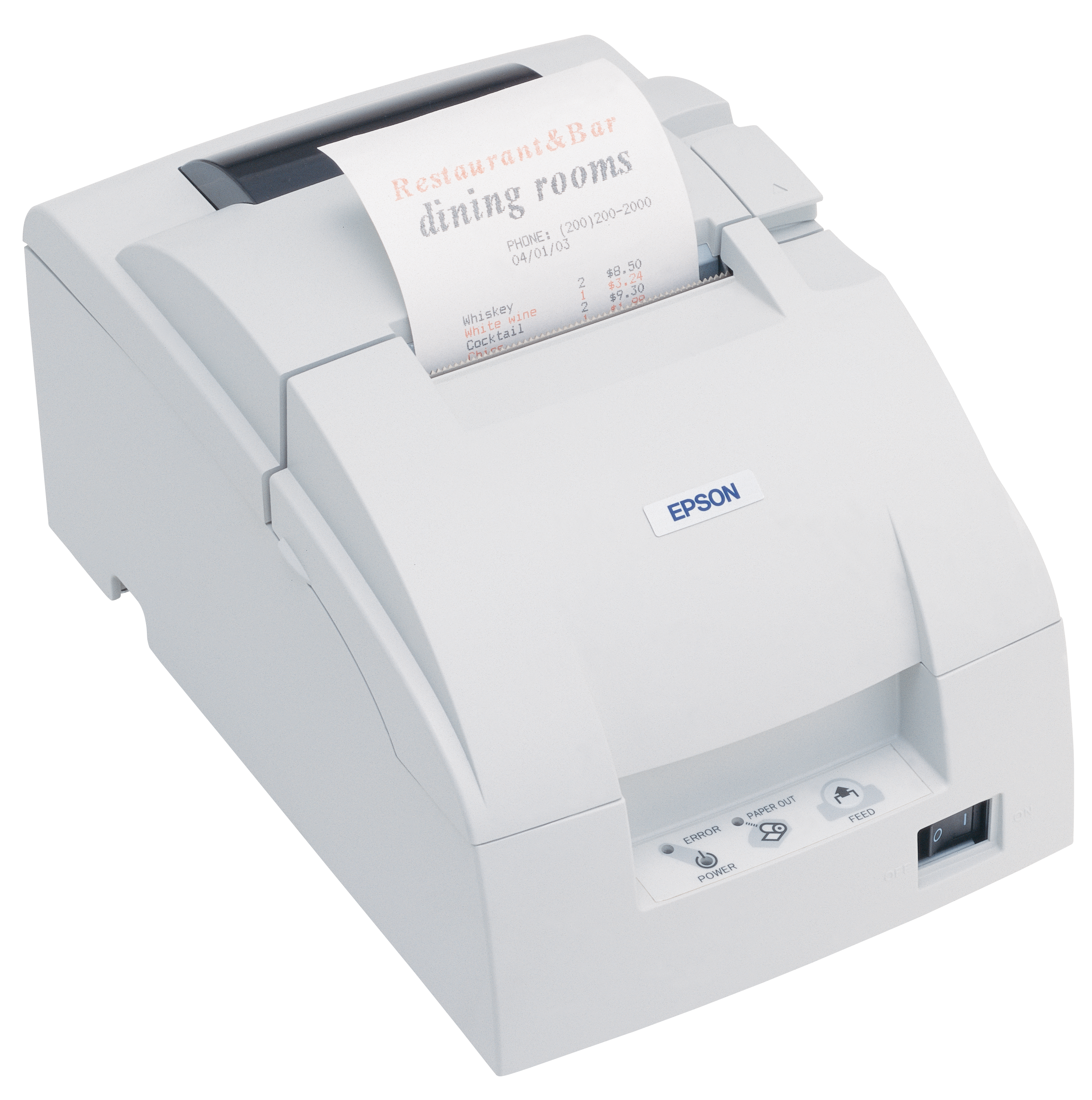 Epson TM-U220B (007A3), 16 Zeichen pro Zoll, Weiß, 64 dB, CE, TÜV, China