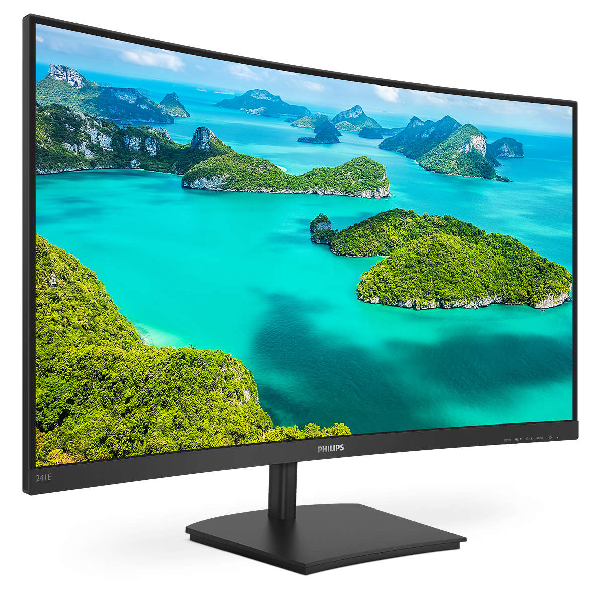 Philips E-line 241E1SCA - LED-Monitor - gebogen - 59.9 cm (24")