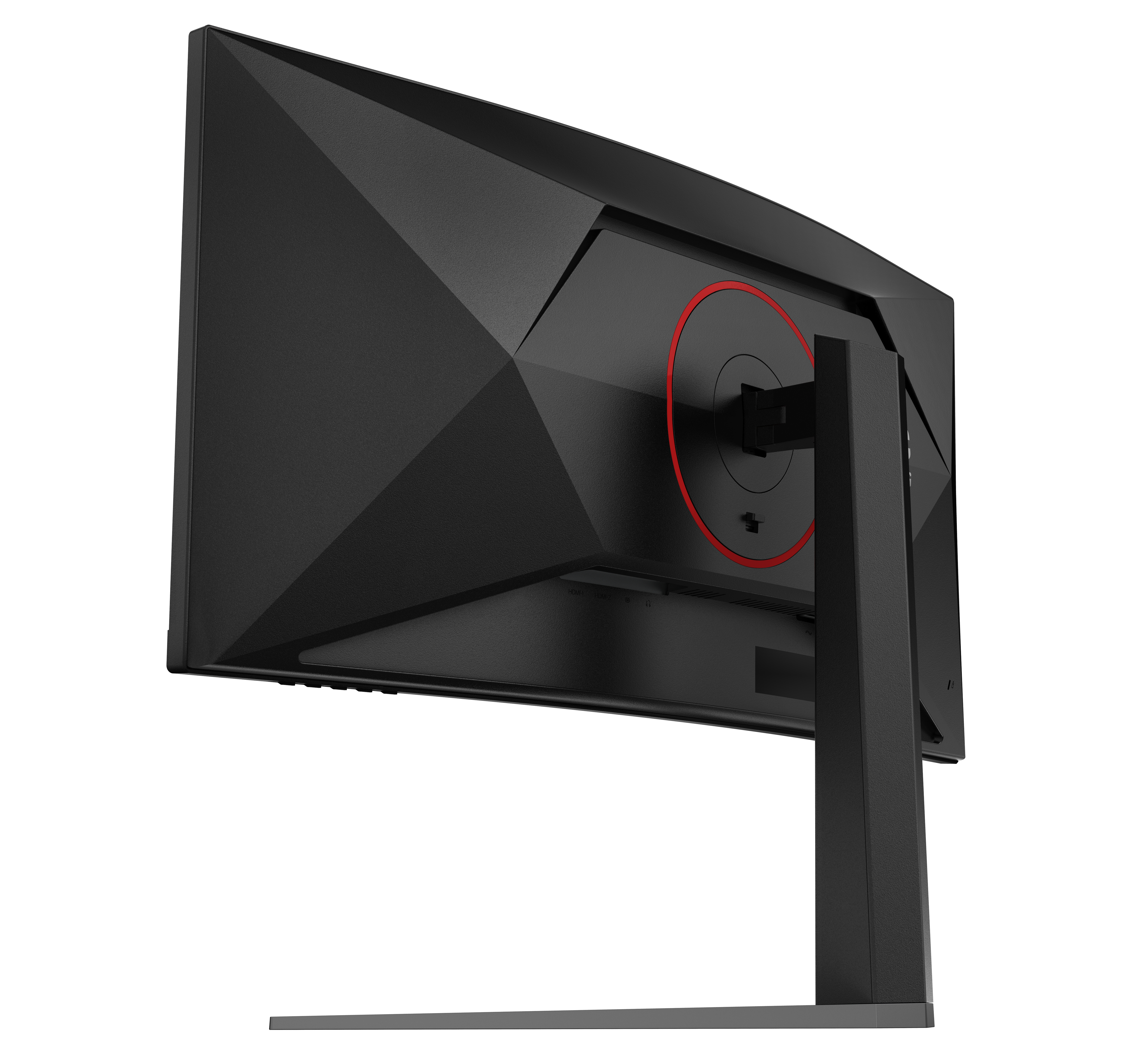 AOC G4 CU34G4, 86,4 cm (34"), 3440 x 1440 Pixel, Wide Quad HD, LED, 1 ms, Schwarz, Rot