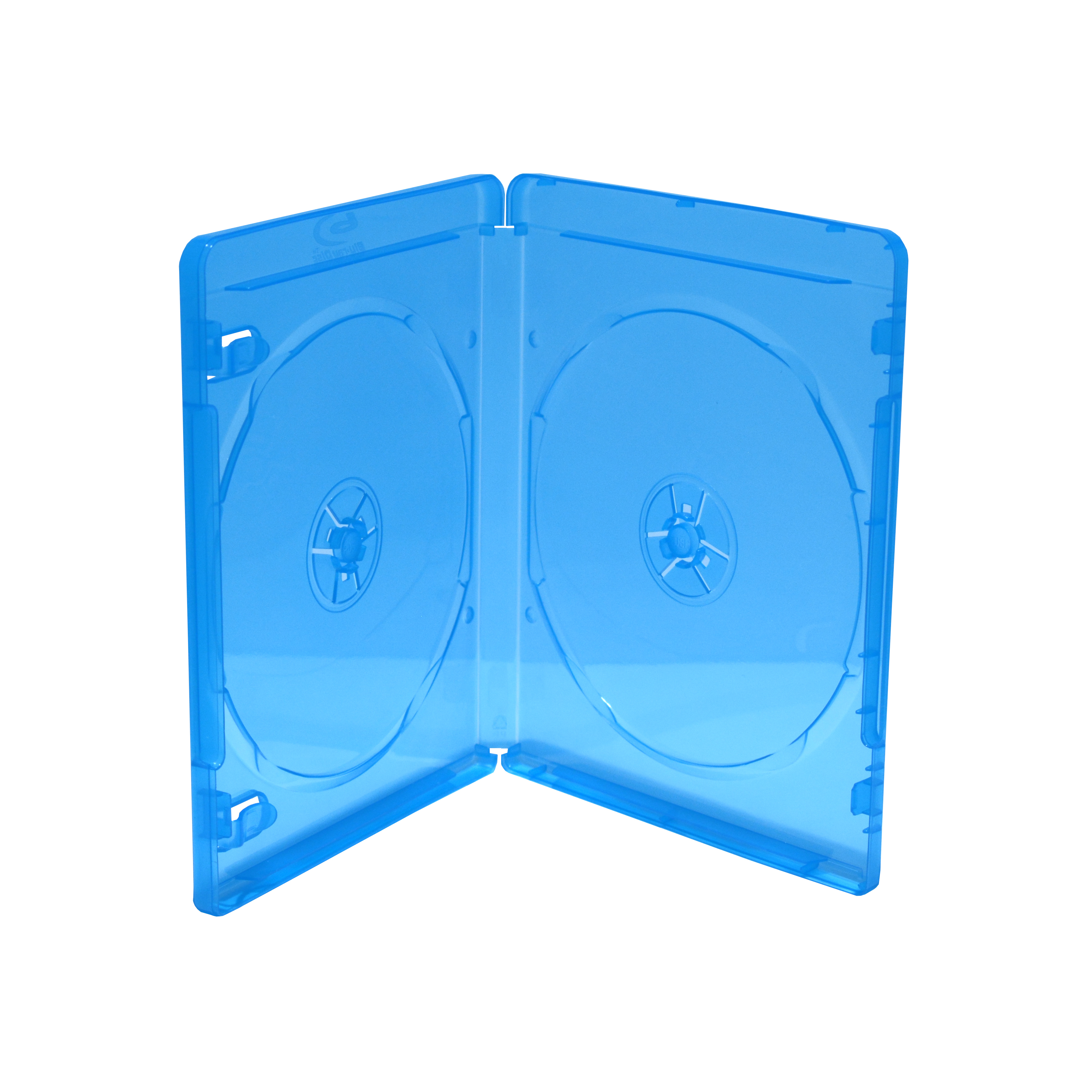 MEDIARANGE Blu-ray Disc-Videobox - Kapazität: 2 Blu-ray-Discs (Packung mit 50)