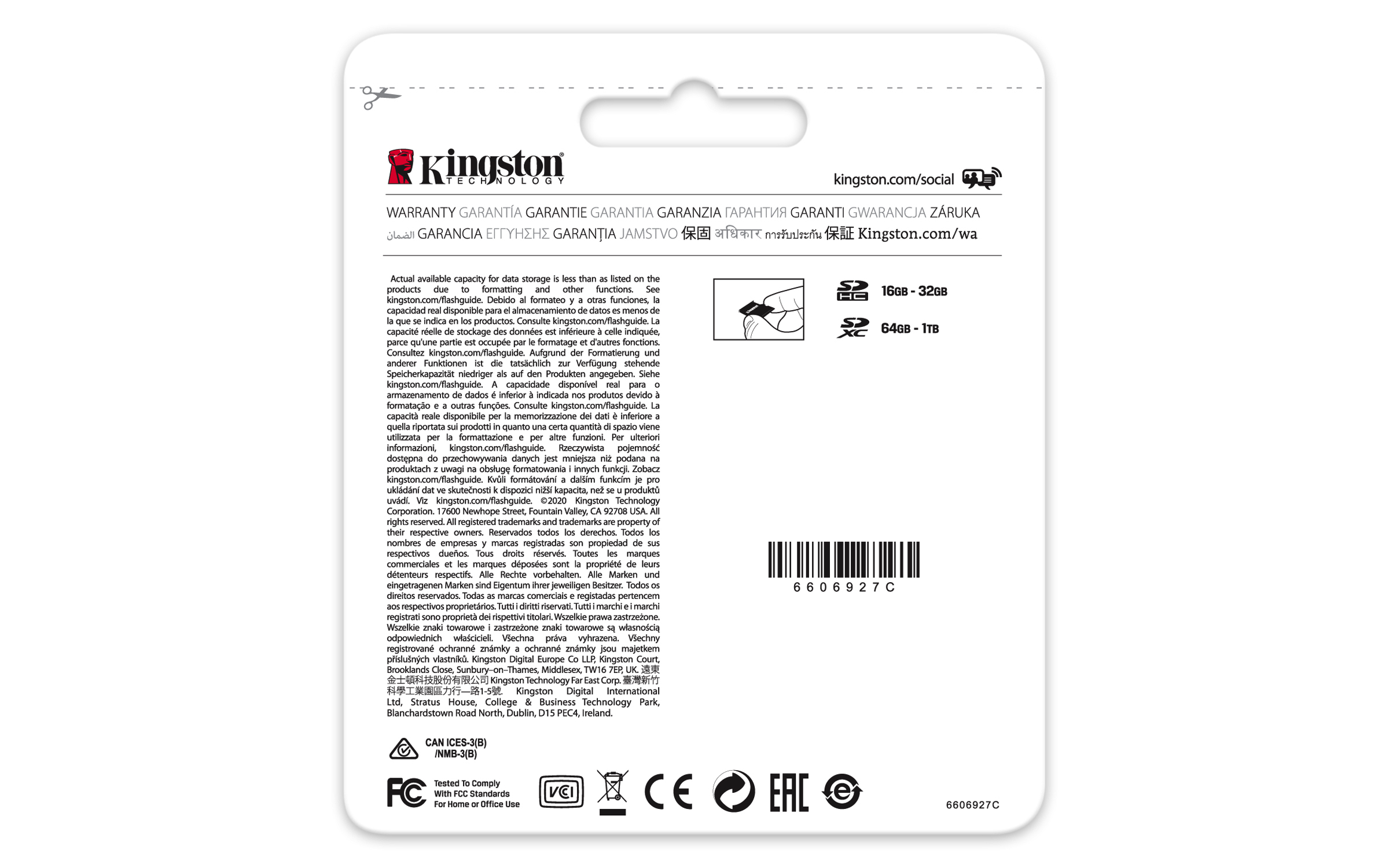 Kingston Canvas Select Plus - Flash-Speicherkarte