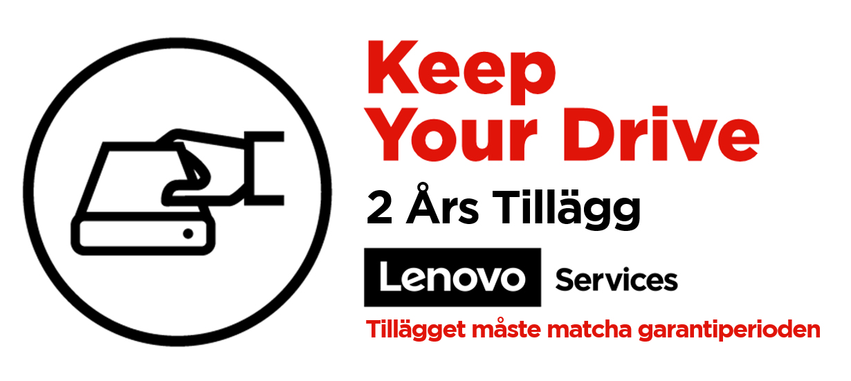 Lenovo Keep Your Drive Add On - Serviceerweiterung (für Desktops)