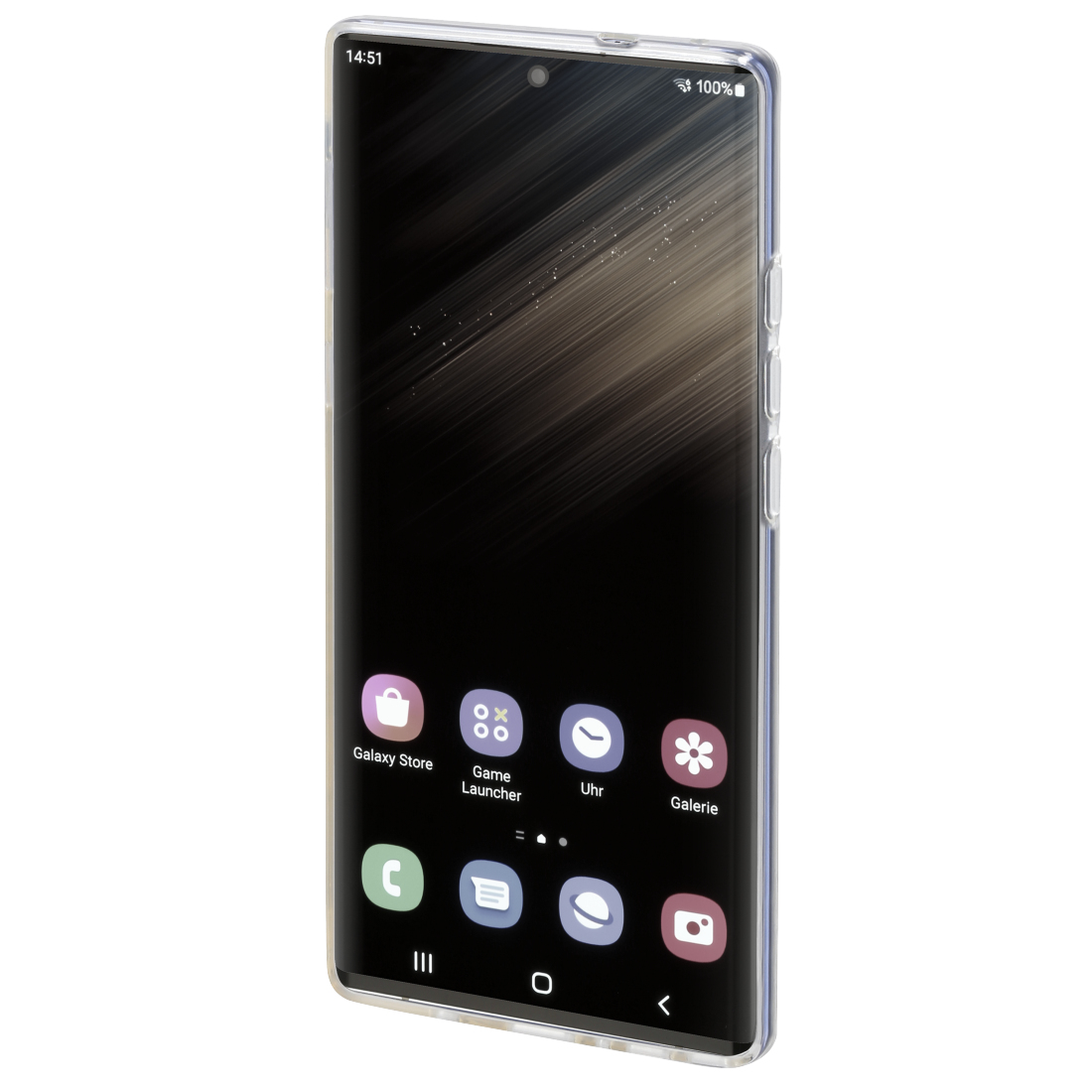 Hama Essential Line "Crystal Clear" - Hintere Abdeckung für Mobiltelefon - Thermoplastisches Polyure