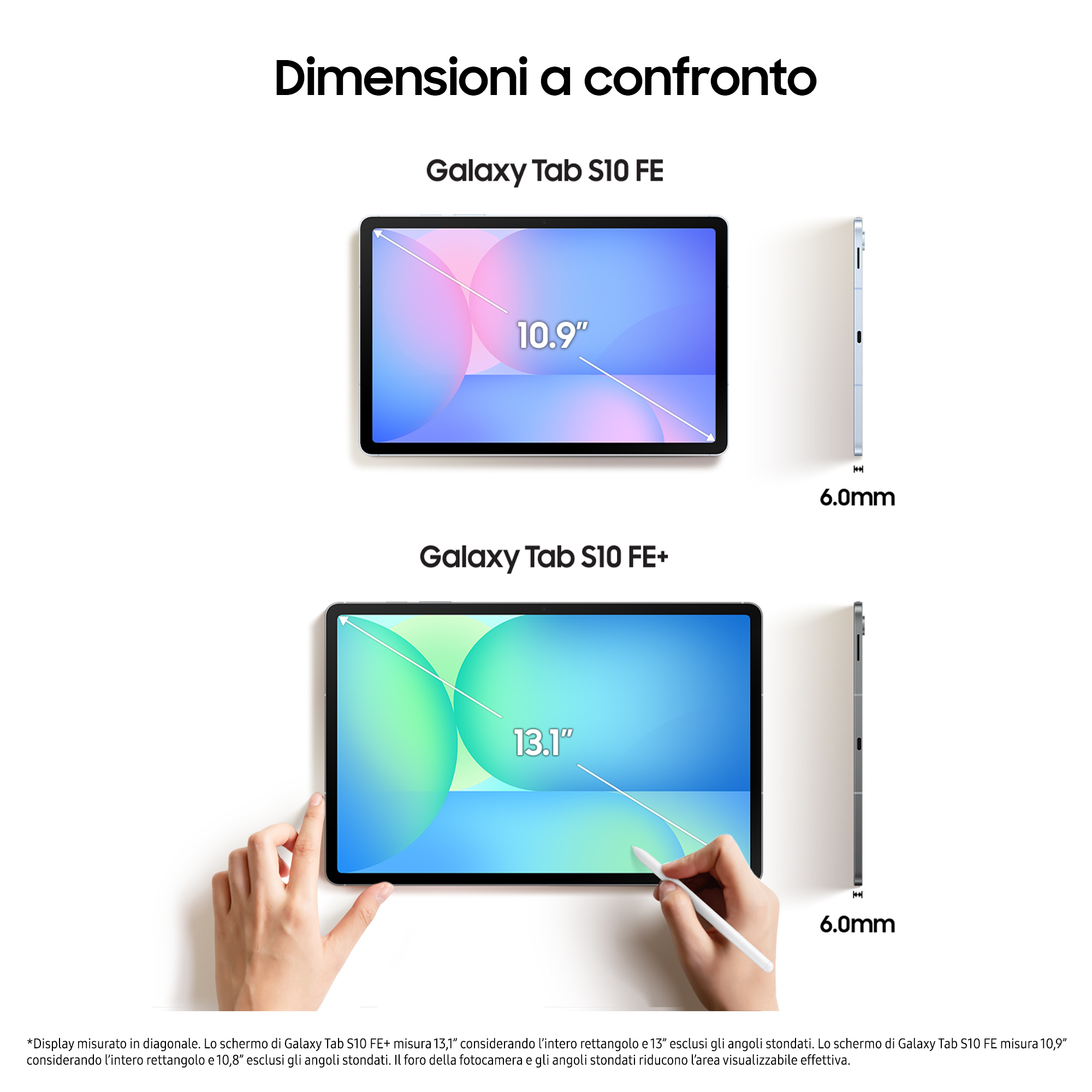 Samsung Galaxy Tab S10 FE+ - Tablet - Android - 128 GB - 33.28 cm (13.1")