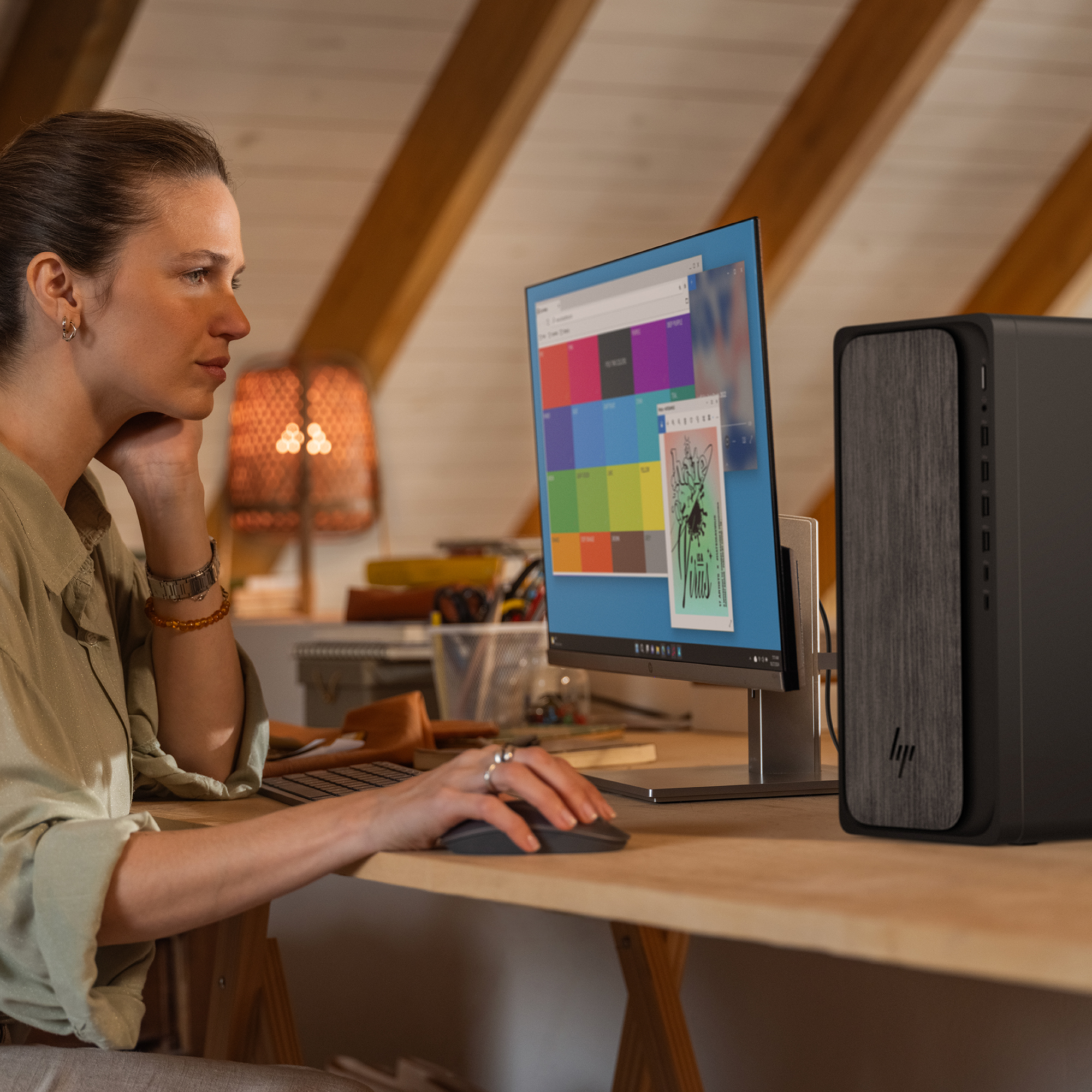 HP OmniDesk M02-0055ng - Tower - Ryzen 5 8500G