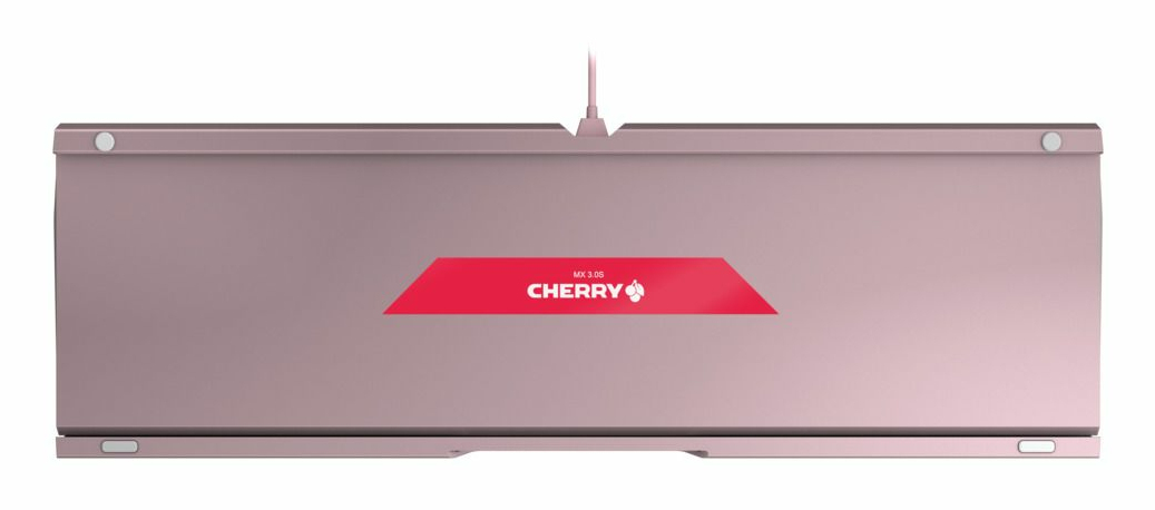 Cherry MX Board 3.0S RGB, Kabelgebunden, USB, Mechanischer Switch, QWERTY, RGB-LED, Pink