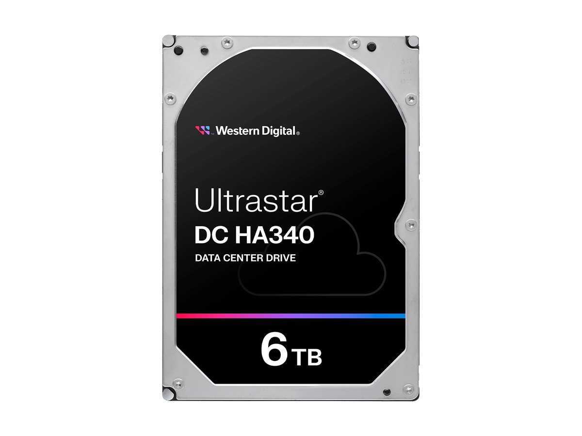 WD Ultrastar DC HA340 WUS721206BLE6L4 - Festplatte - Rechenzentrum - 6 TB - intern - 3.5" (8.9 cm)