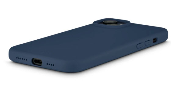 Hama Fantastic Feel, Cover, Apple, iPhone 15, 15,5 cm (6.1"), Blau