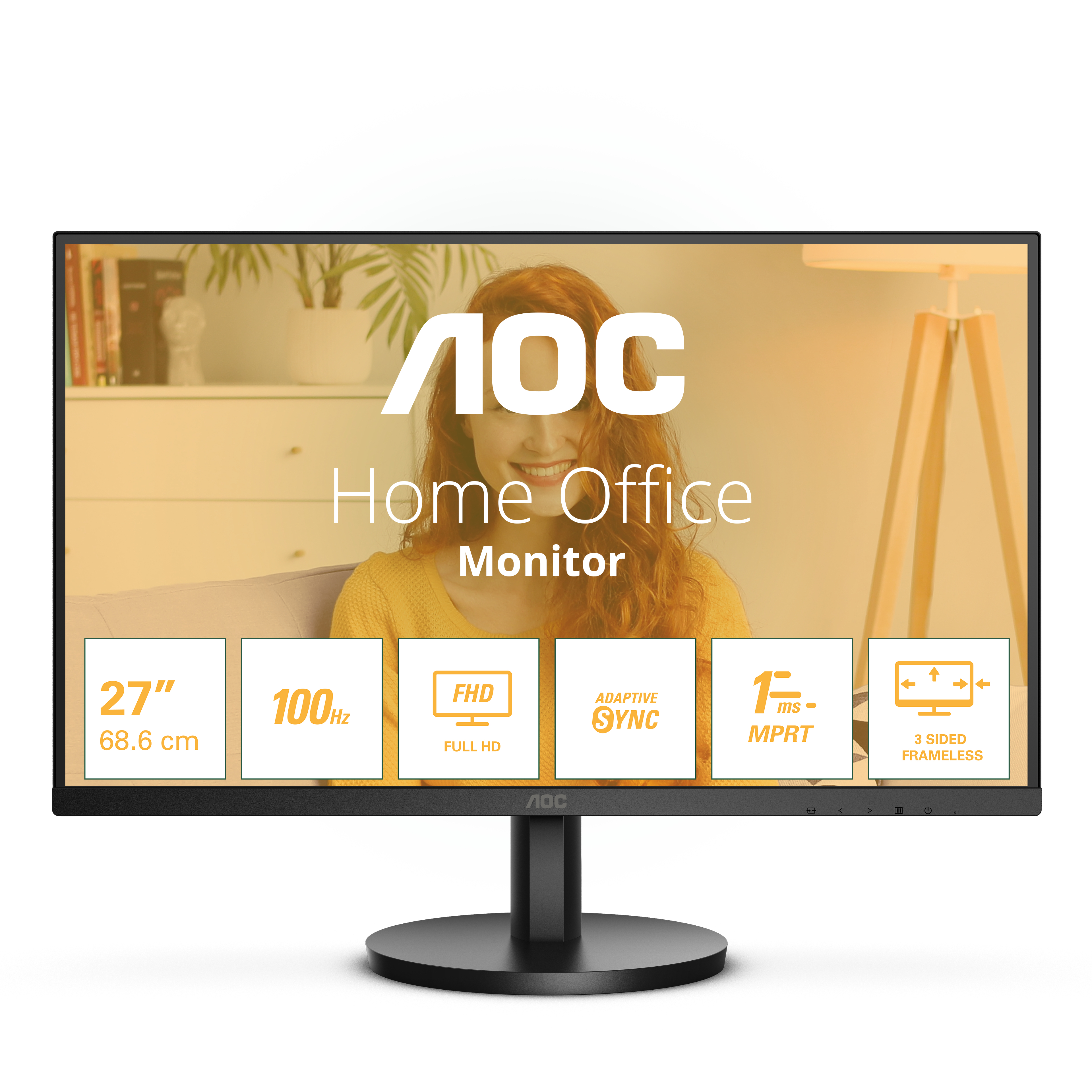 AOC Basic-line 27B3HMA2 - B3 Series - LED-Monitor - 68.6 cm (27")