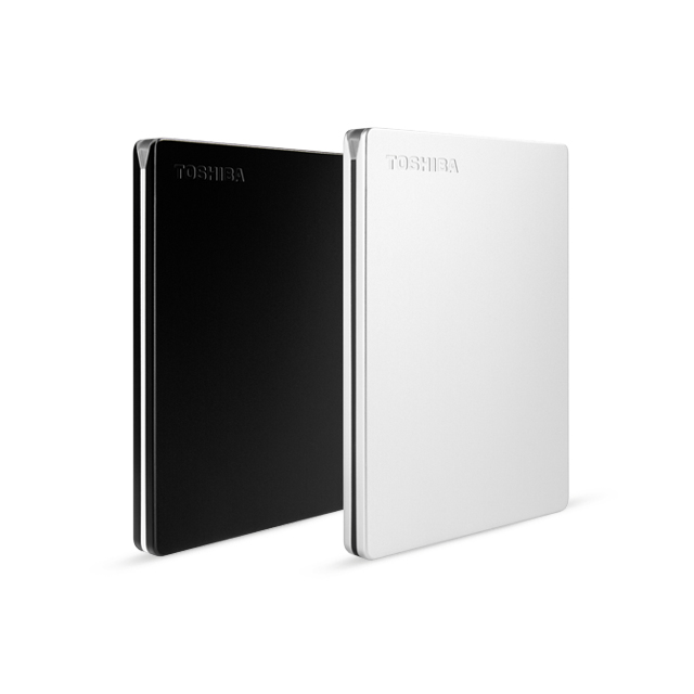 Toshiba Canvio Slim - Festplatte - 1 TB - extern (tragbar)
