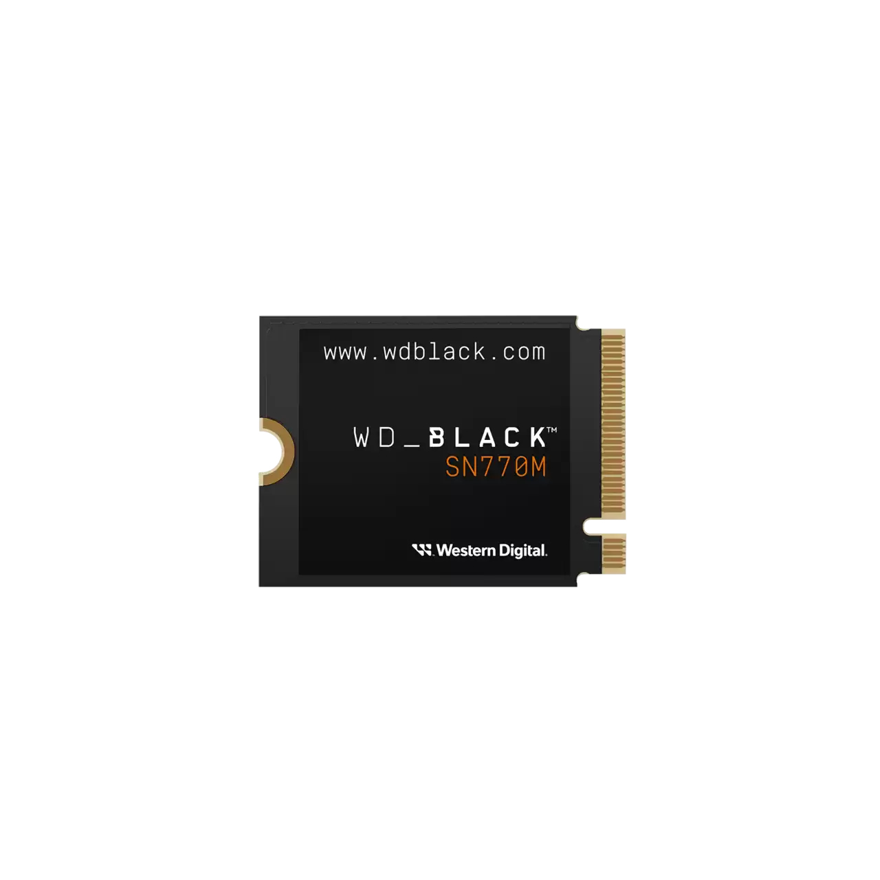WD_BLACK WD Black SN770M WDBDNH0010BBK-WRSN - SSD - 1 TB - intern - M.2 2230 - PCIe 4.0 x4 (NVMe)
