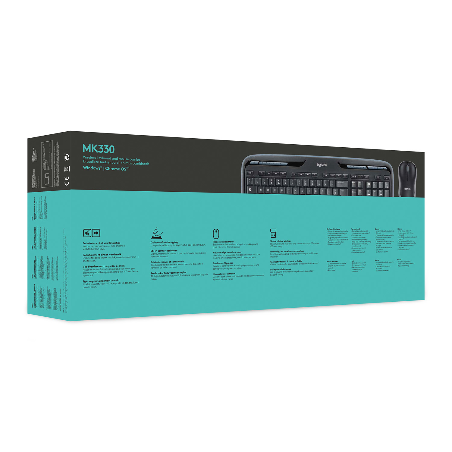 Logitech Wireless Combo MK330 - Tastatur-und-Maus-Set