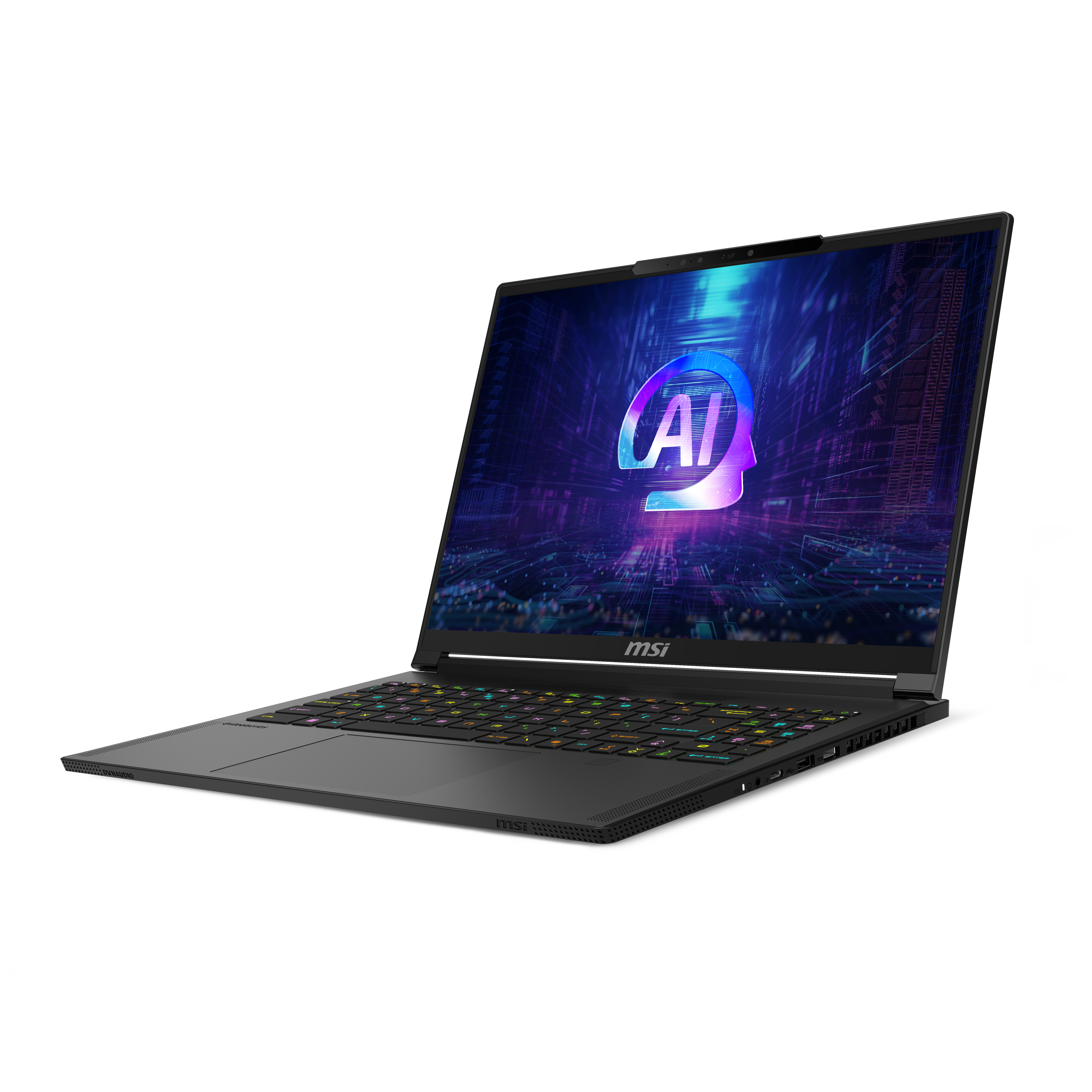 MSI Stealth A16 AI+ A3XWIG-043, 16"QHD+ 240Hz, Ryzen AI 9 HX 370, 32GB RAM, 2TB SSD, RTX5080, W11H