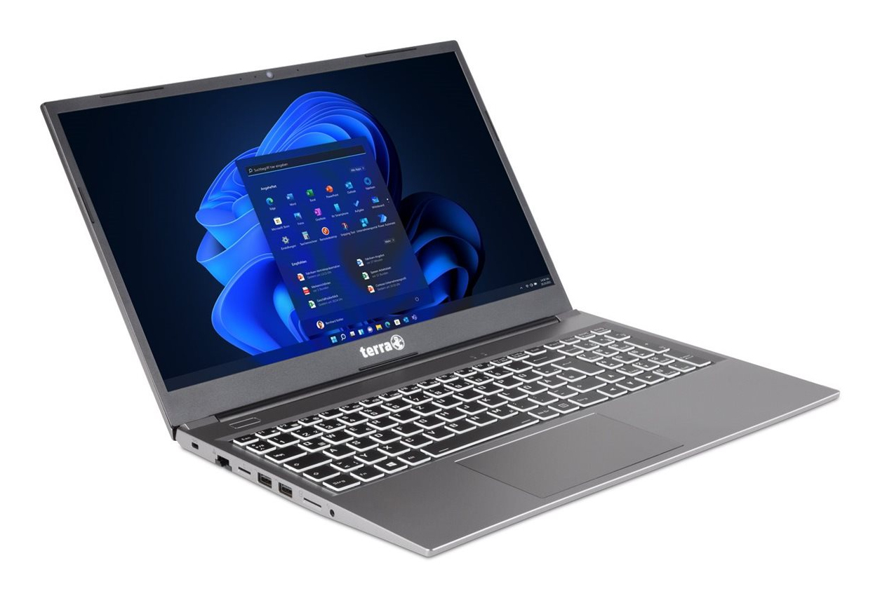 TERRA Mobile 1517R - Intel Core i7 1355U - Win 11 Pro - Intel Iris Xe Grafik - 16 GB RAM - 1 TB SSD 