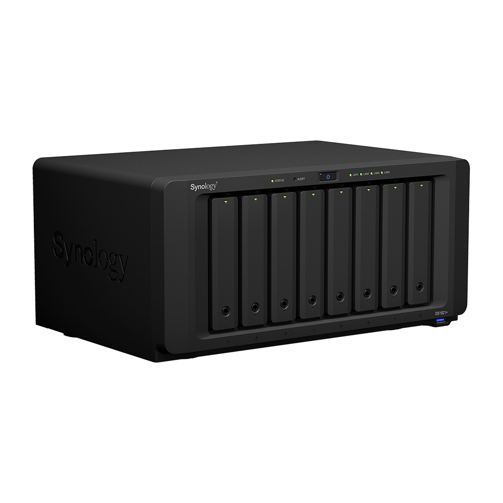 Synology DiskStation DS1821+, 4GB RAM, 4x Gb LAN