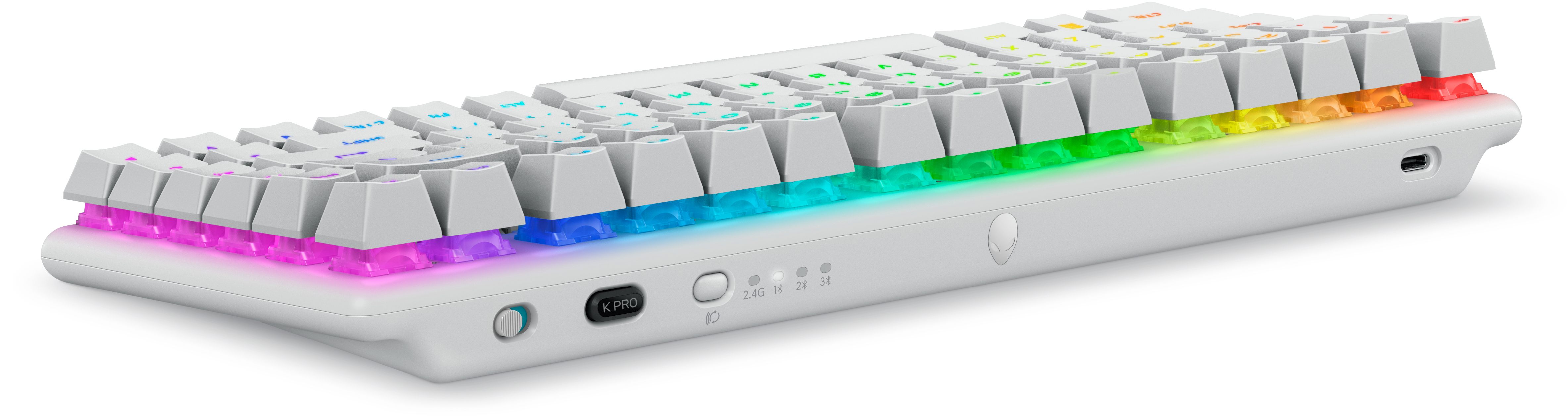 Dell Alienware Pro Wireless Gaming Keyboard - Tastatur - 75% - compact TKL - AlienFX Per-Key RGB / 1