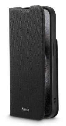 Hama Daily Protect, Folio, Apple, iPhone 15 Pro Max, 17 cm (6.7"), Schwarz