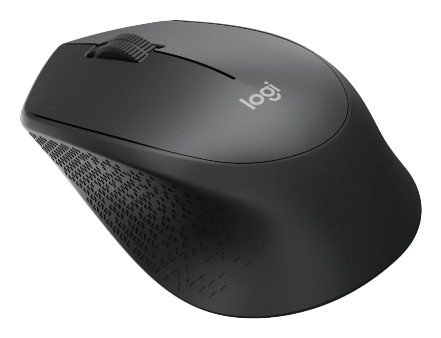 Logitech M330 Silent Plus schwarz, USB