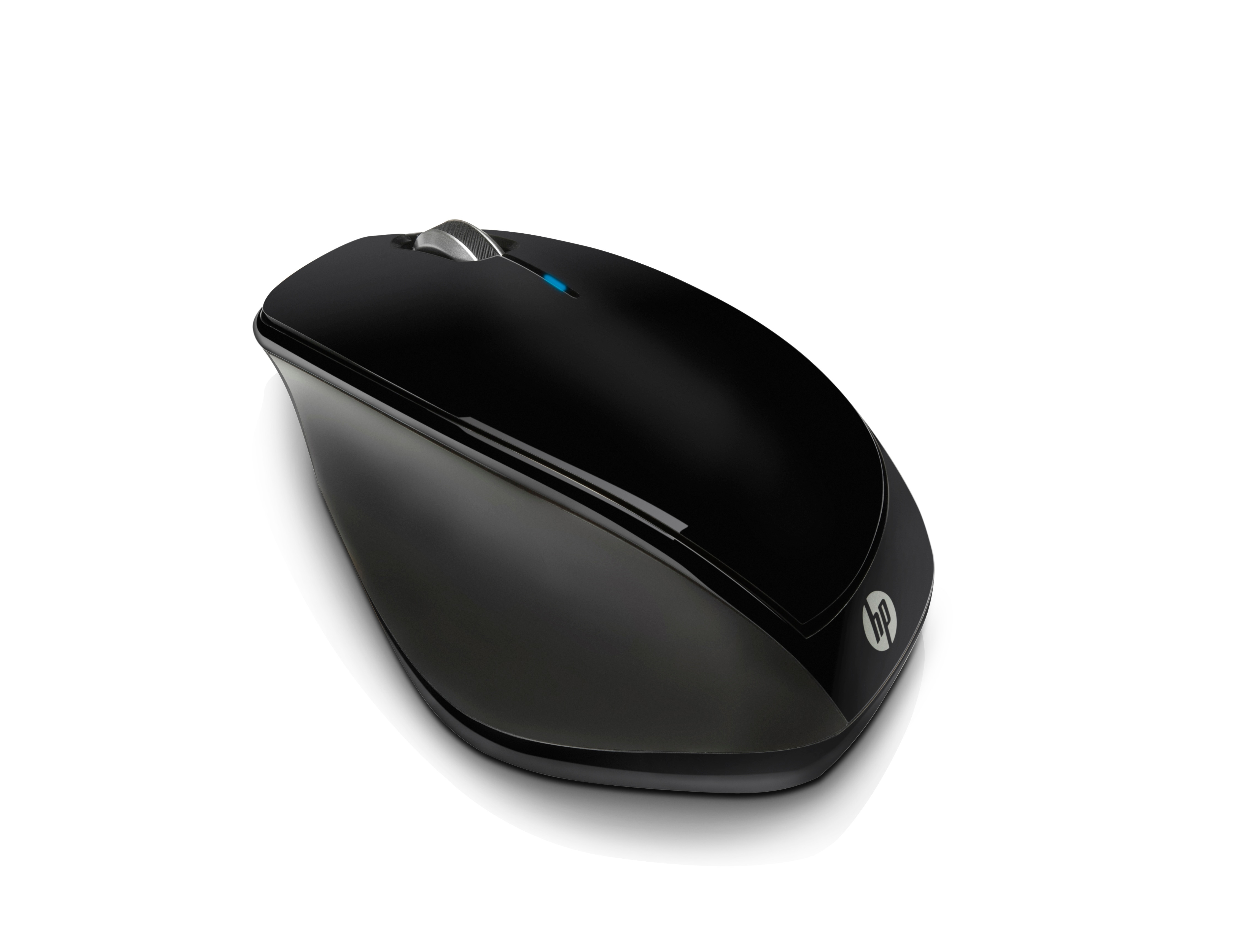 HP x4500 - Maus - Laser - kabellos - 2.4 GHz - kabelloser Empfänger (USB)