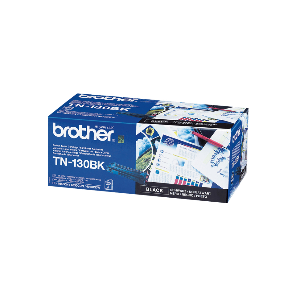 Brother TN-130BK, 2500 Seiten, Schwarz, 1 Stück(e)