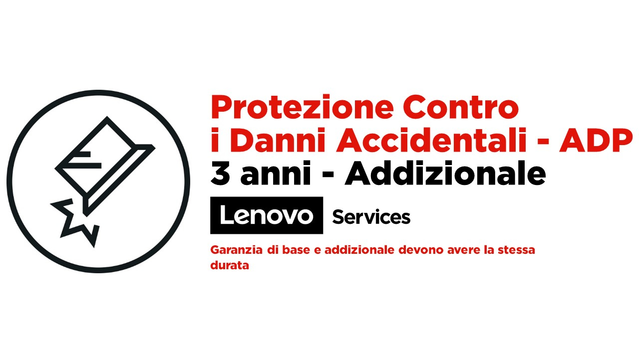 Lenovo Accidental Damage Protection - Abdeckung für Unfallschäden (für Notebooks)