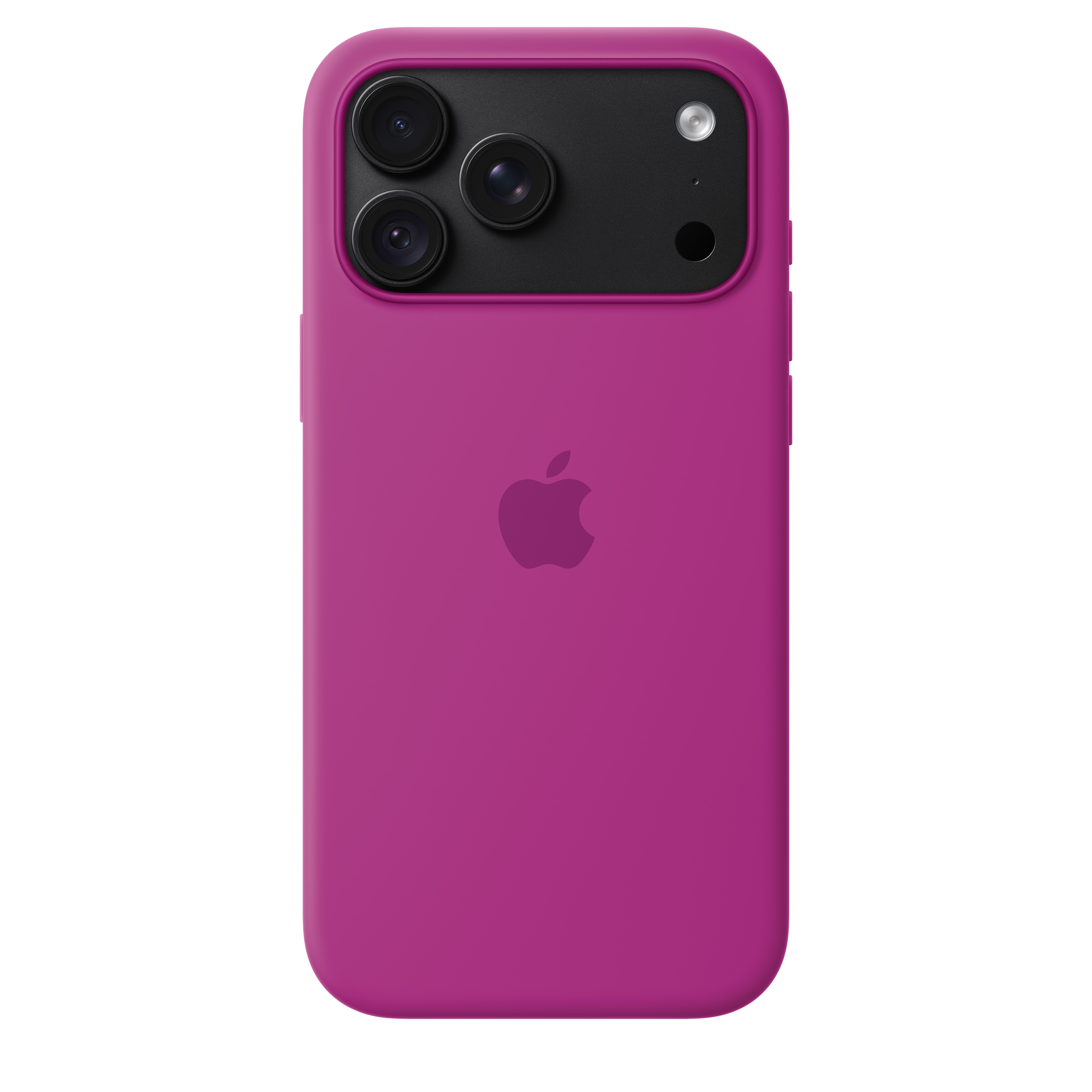 Apple iPhone 18 Pro Max Silicone Case with MagSafe Magenta