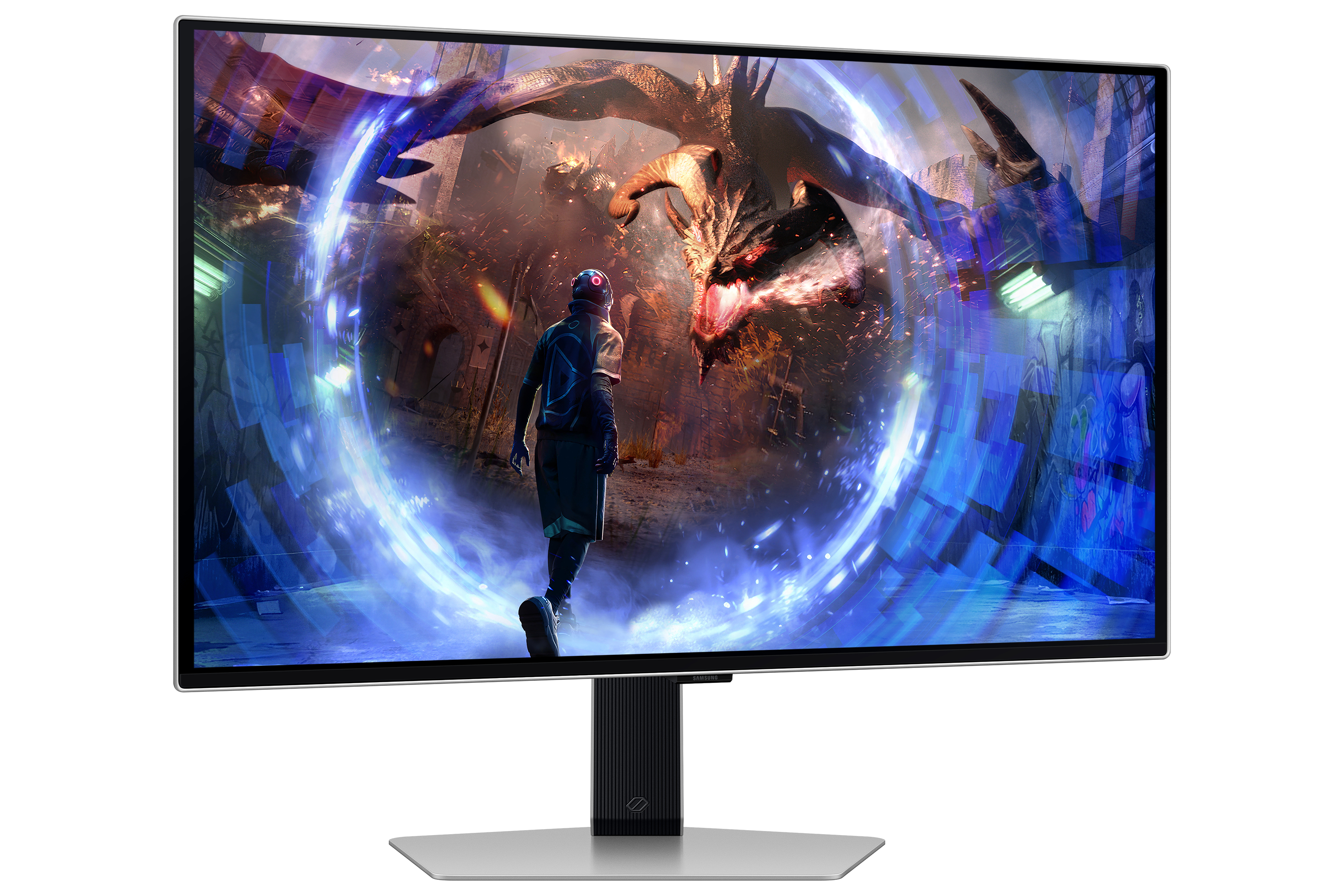 Samsung Odyssey G6 S27DG600SU Monitor 68.6cm (27") WQHD, OLED, 0.03ms, HDMI, Displayport, USB