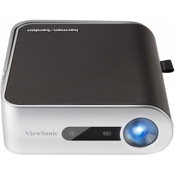 ViewSonic M1+, 300 ANSI Lumen, DLP, WVGA (854x480), 120000:1, 16:9, 609,6 - 2540 mm (24 - 100 Zoll)