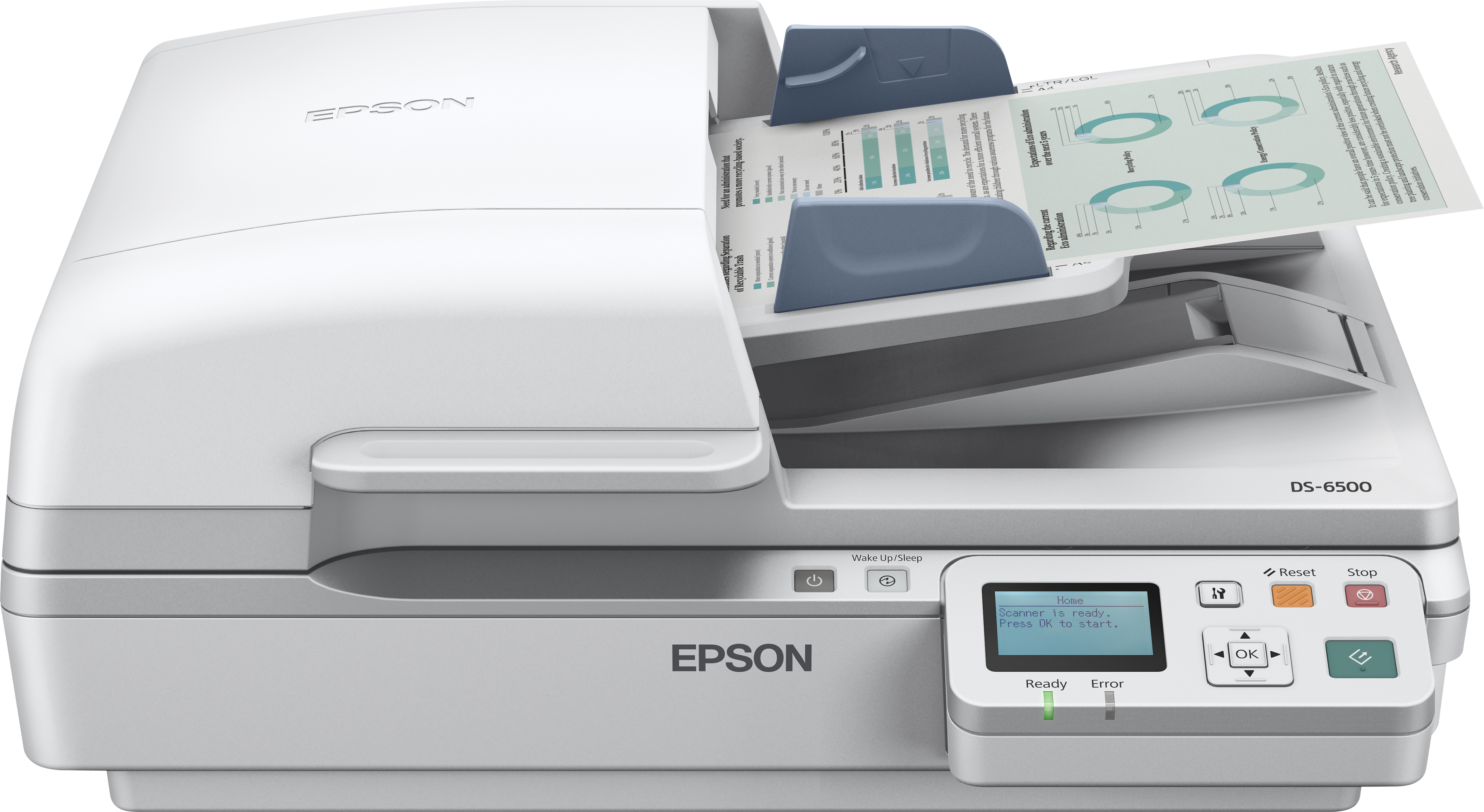 Epson WorkForce DS-7500N - Dokumentenscanner - CCD - Duplex - A4 - 1200 dpi x 1200 dpi - bis zu 40 S