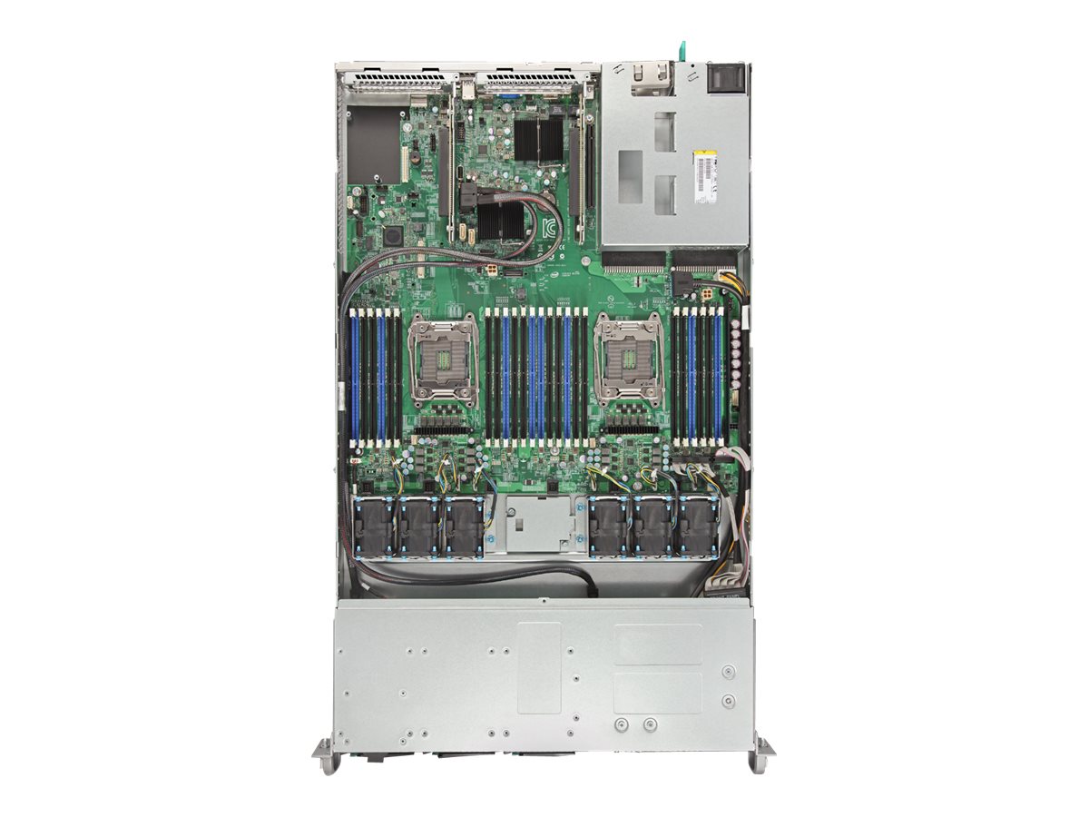 Intel Server System R1208WT2GSR - Server - Rack-Montage - 1U - zweiweg - keine CPU - RAM 0 GB - SATA