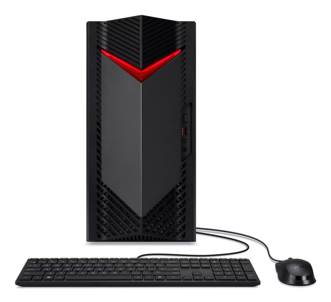 Acer Nitro 50 N50-656 - Tower - Core i7 i7-14700F / 2.1 GHz - RAM 16 GB - SSD 512 GB - NVMe - GeForc