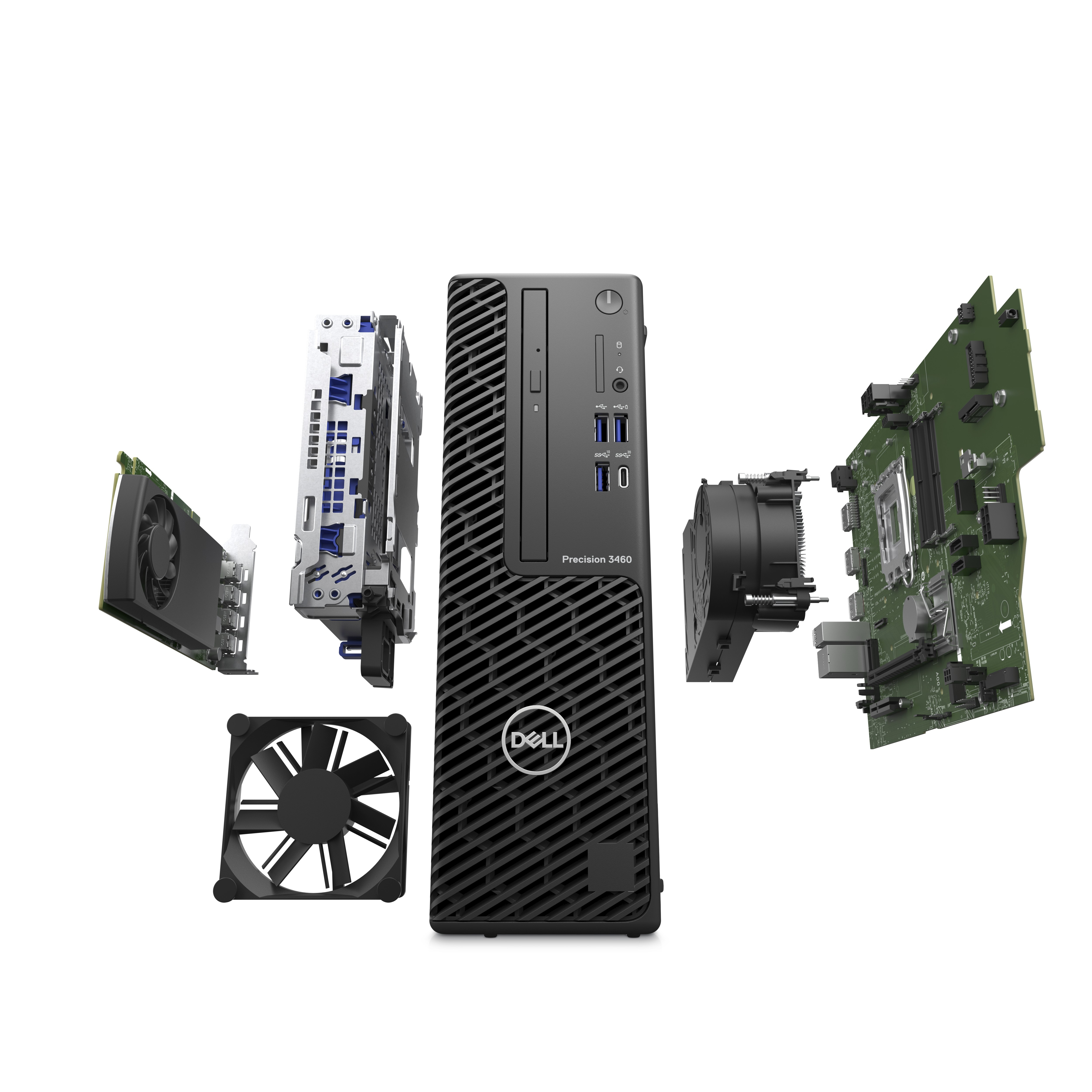 Dell Precision 3460 SFF, Core i7-14700, 16GB RAM, 512GB SSD, Windows 11 Pro
