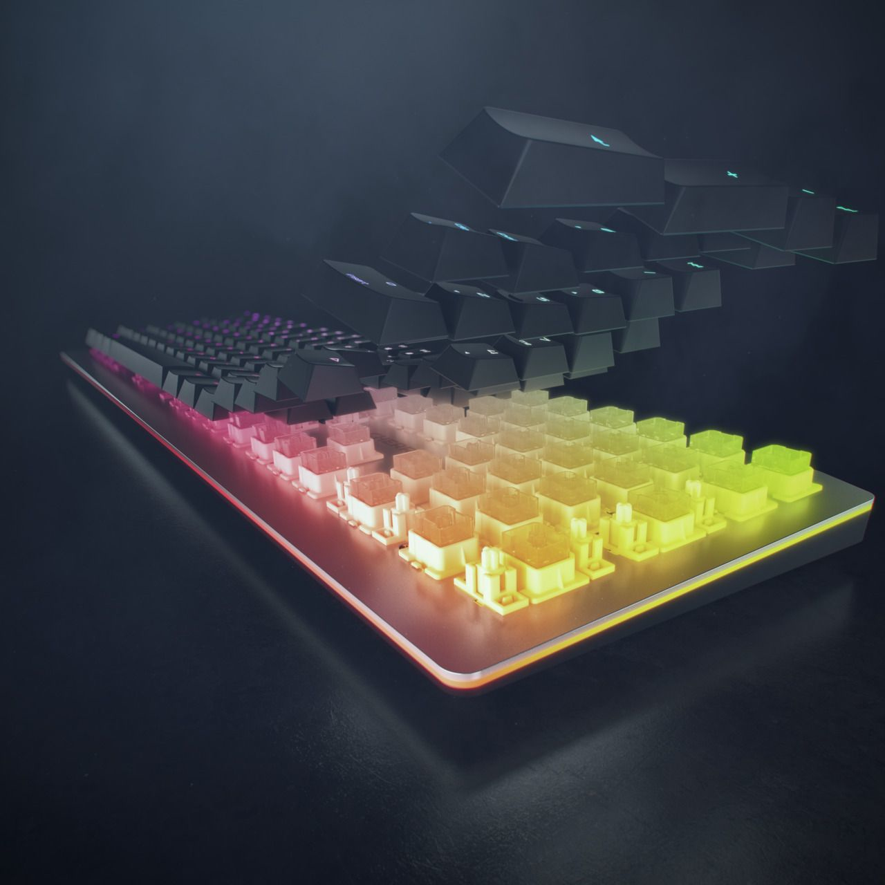 Cherry MV 3.0 - Tastatur - 100% - full size - Hintergrundbeleuchtung