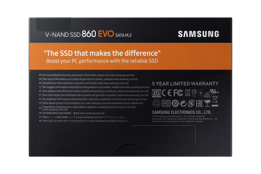 Samsung 860 EVO MZ-N6E2T0BW - SSD - verschlüsselt