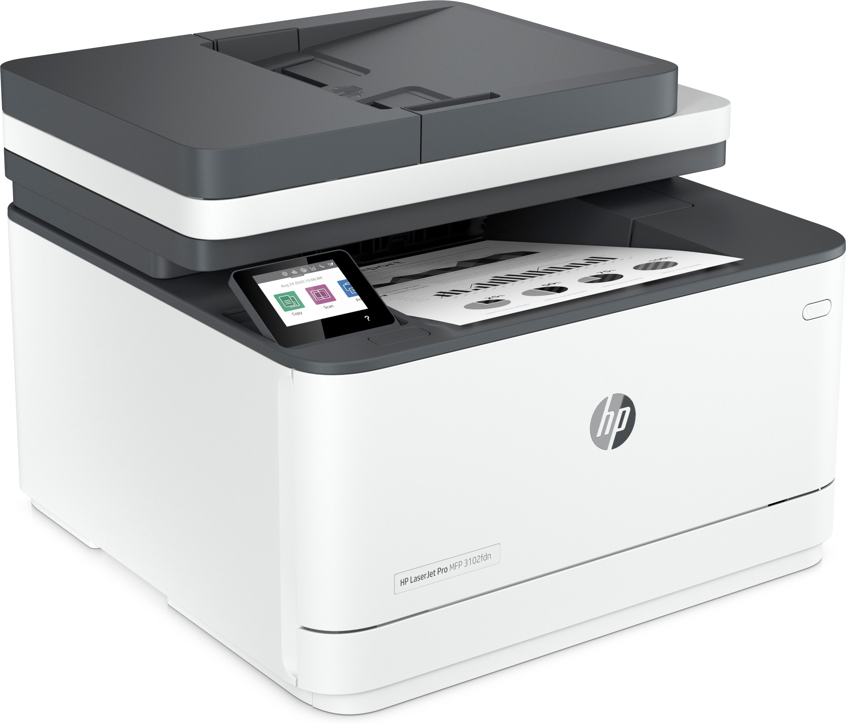 HP LaserJet Pro MFP 3102fdn - Multifunktionsdrucker - s/w - Laser - Legal (216 x 356 mm)