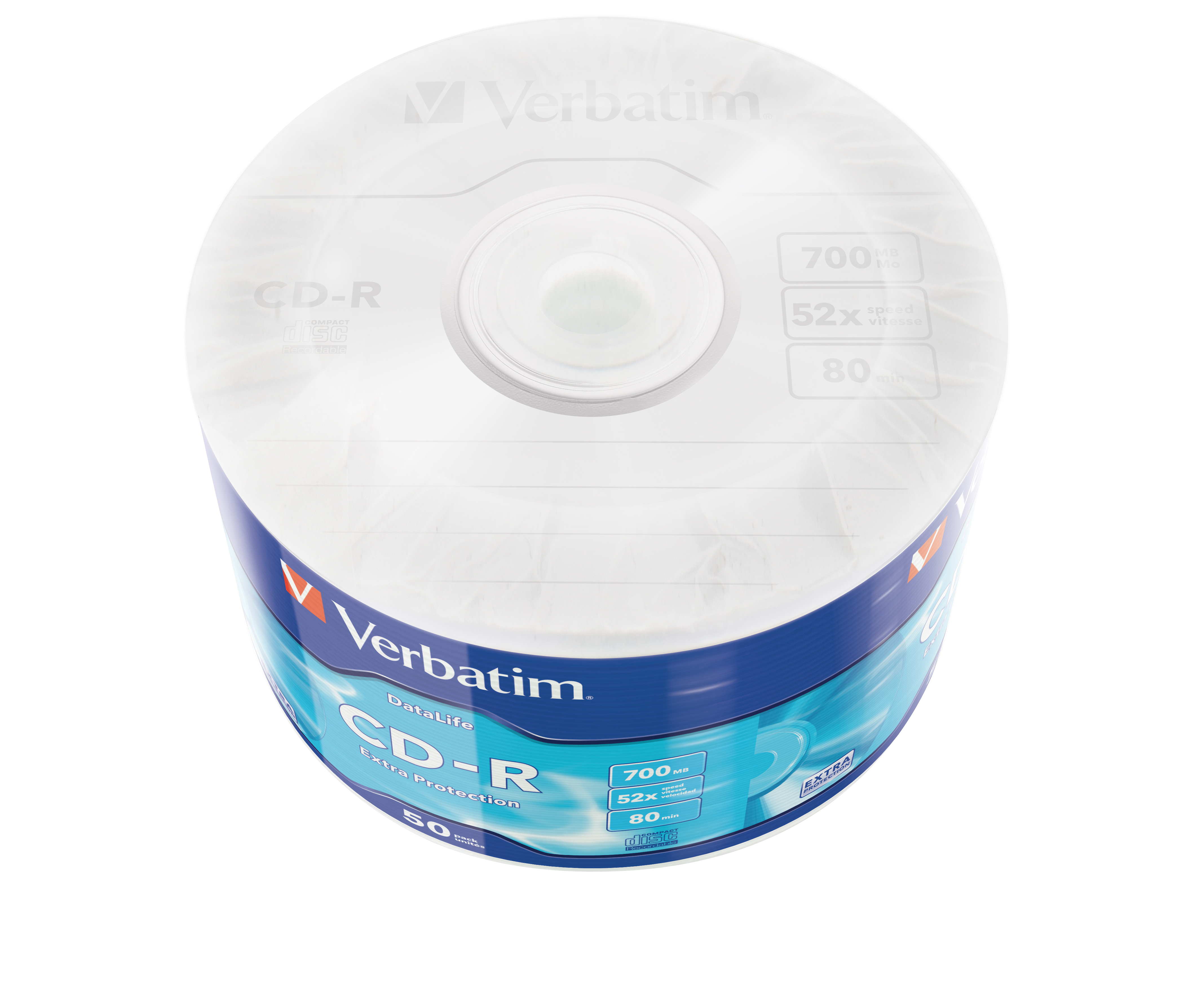 Verbatim DataLife Extra Protection - 50 x CD-R - 700 MB (80 Min)