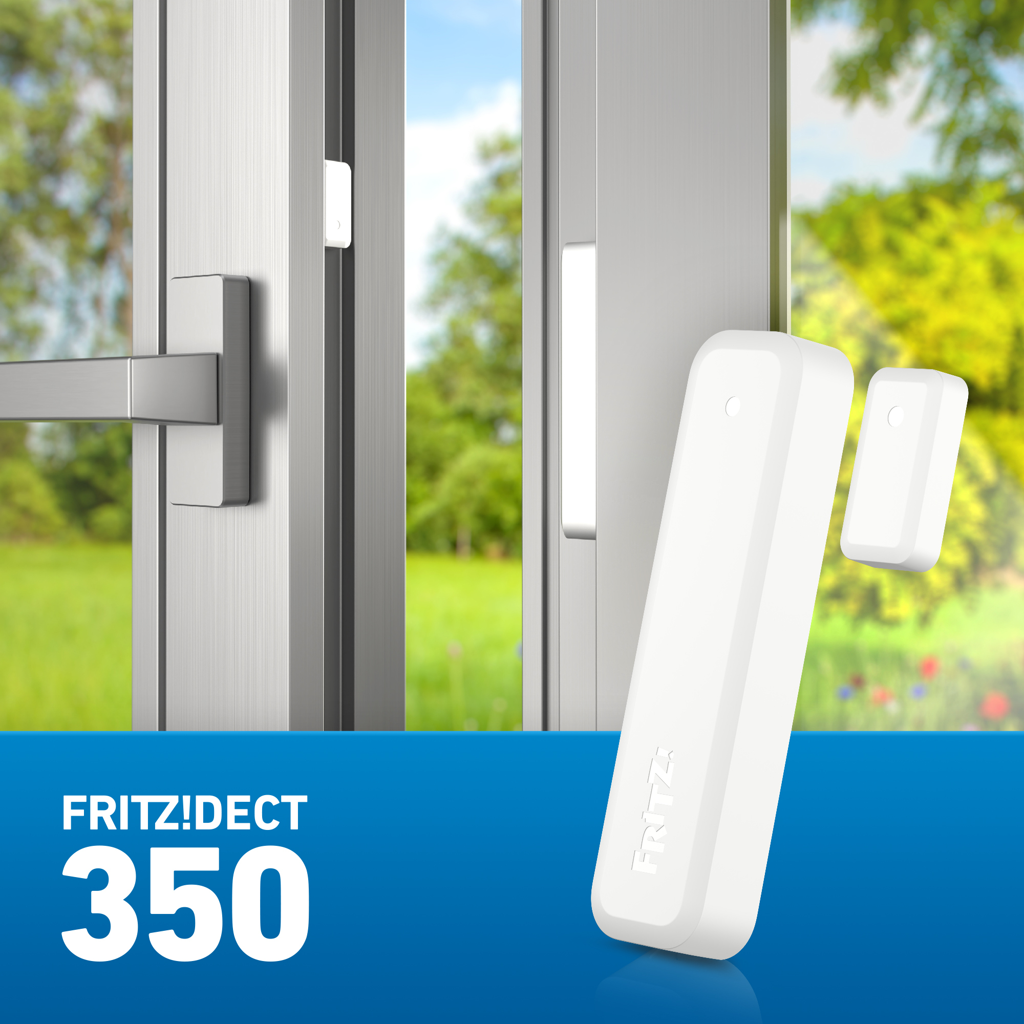 AVM FRITZ!DECT 350 Magnetischer Tür-/Fensterkontakt, Schließ-/Öffnungssensor