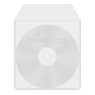 MEDIARANGE BOX164, Transparent, Kunststoff, 124 mm, 124 mm, 50 Stück(e)