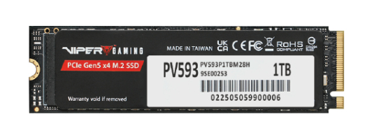 PATRIOT Viper Gaming PV593 - SSD - 1 TB - intern - M.2 2280 - PCI Express 5.0 x4 (NVMe)