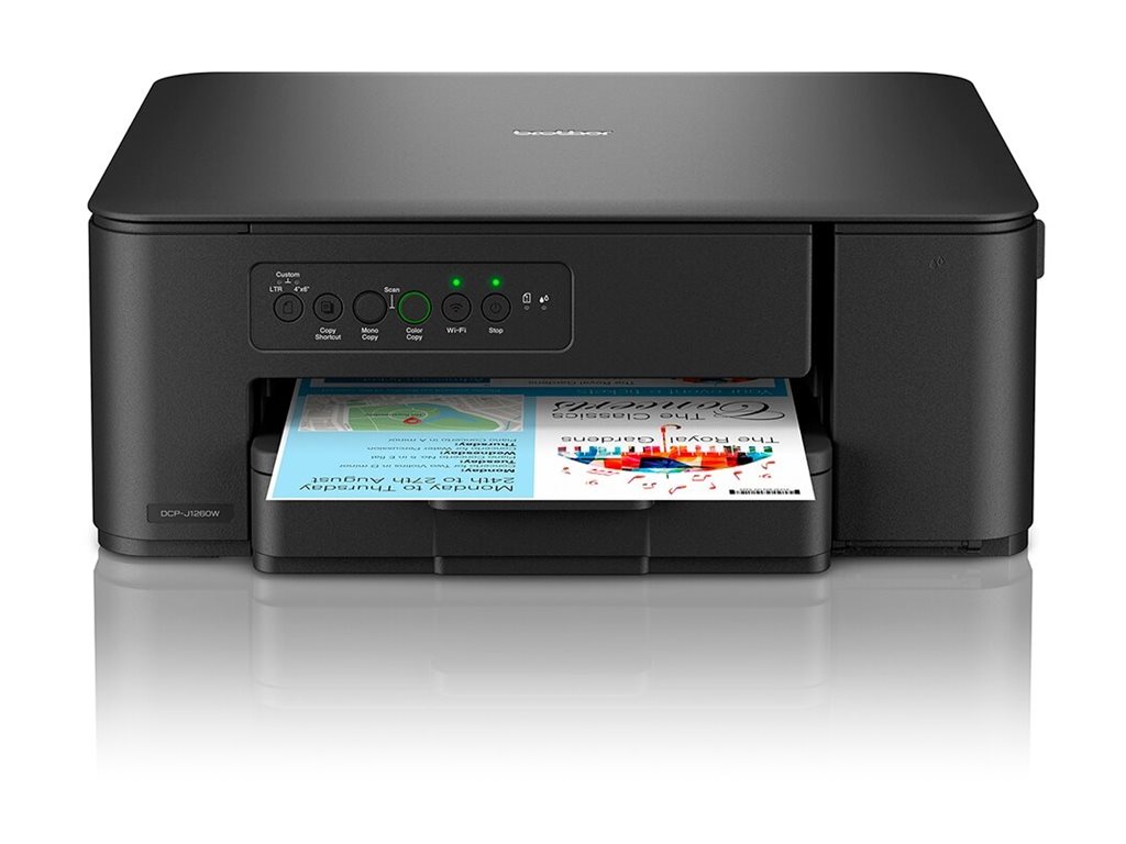 Brother DCP-J1260W - Multifunktionsdrucker - Farbe - Tintenstrahl - A4/Legal (Medien)