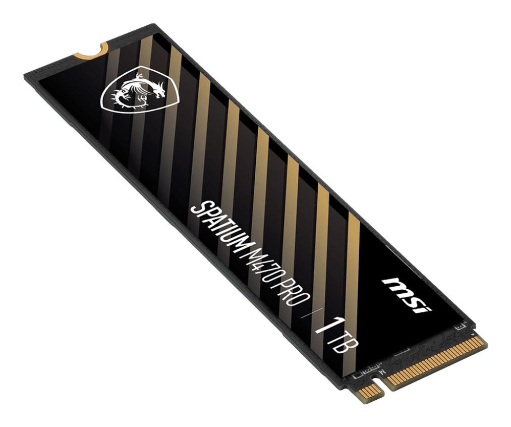MSI Spatium M470 PRO PCIe 4.0 NVMe M.2 1TB, 1 TB, M.2