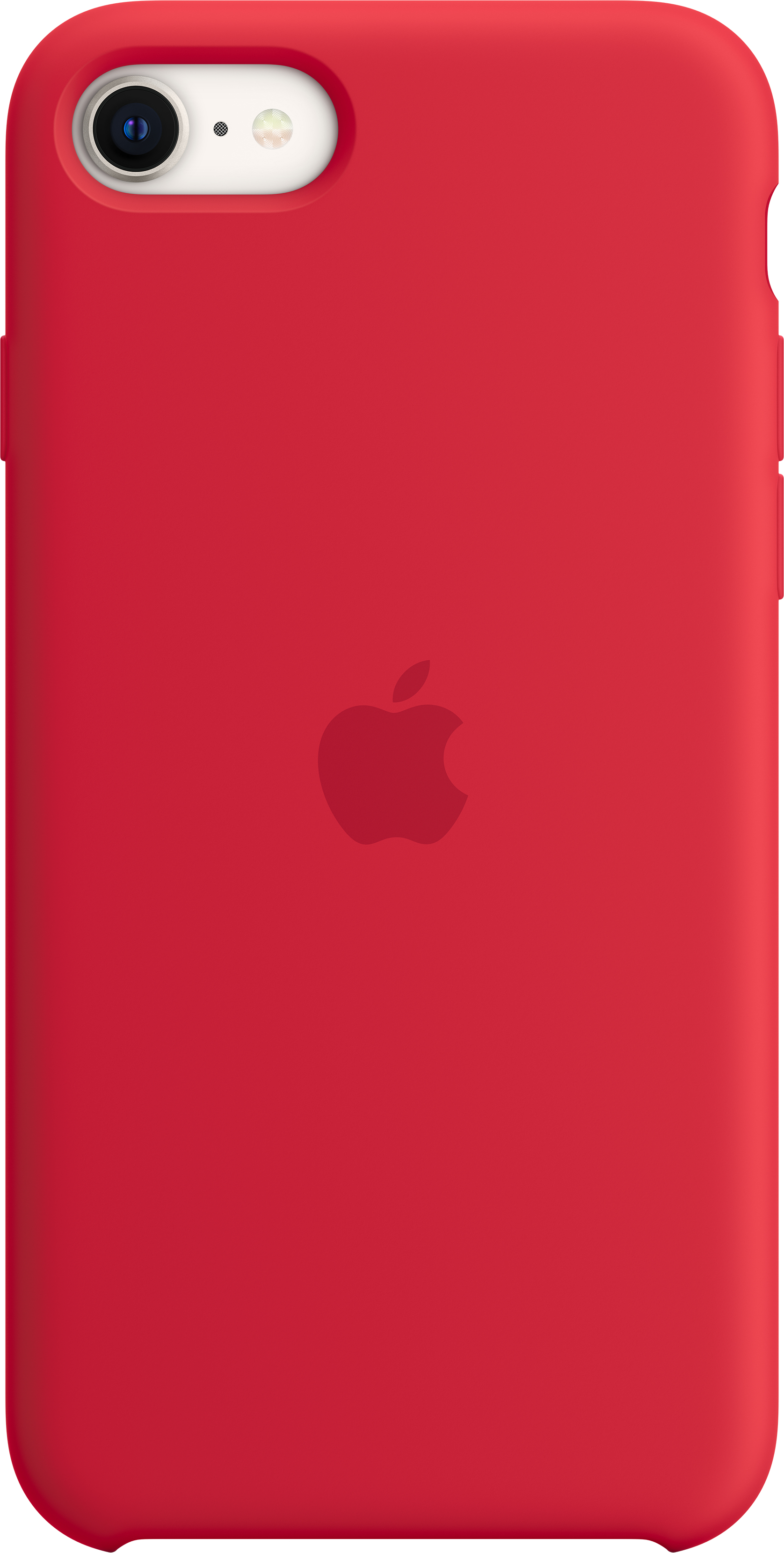 Apple (PRODUCT) RED - Rückseite für Mobiltelefon - Silikon - Rot - für iPhone 7, 8, SE (2. Generatio